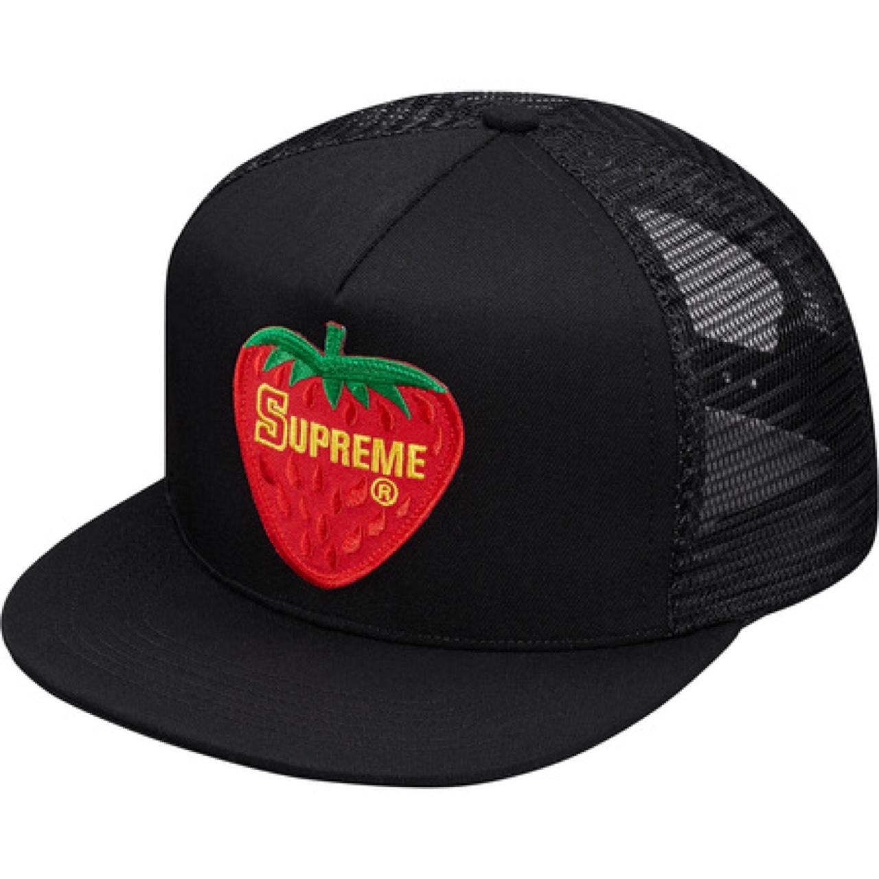 supreme strawberry hat