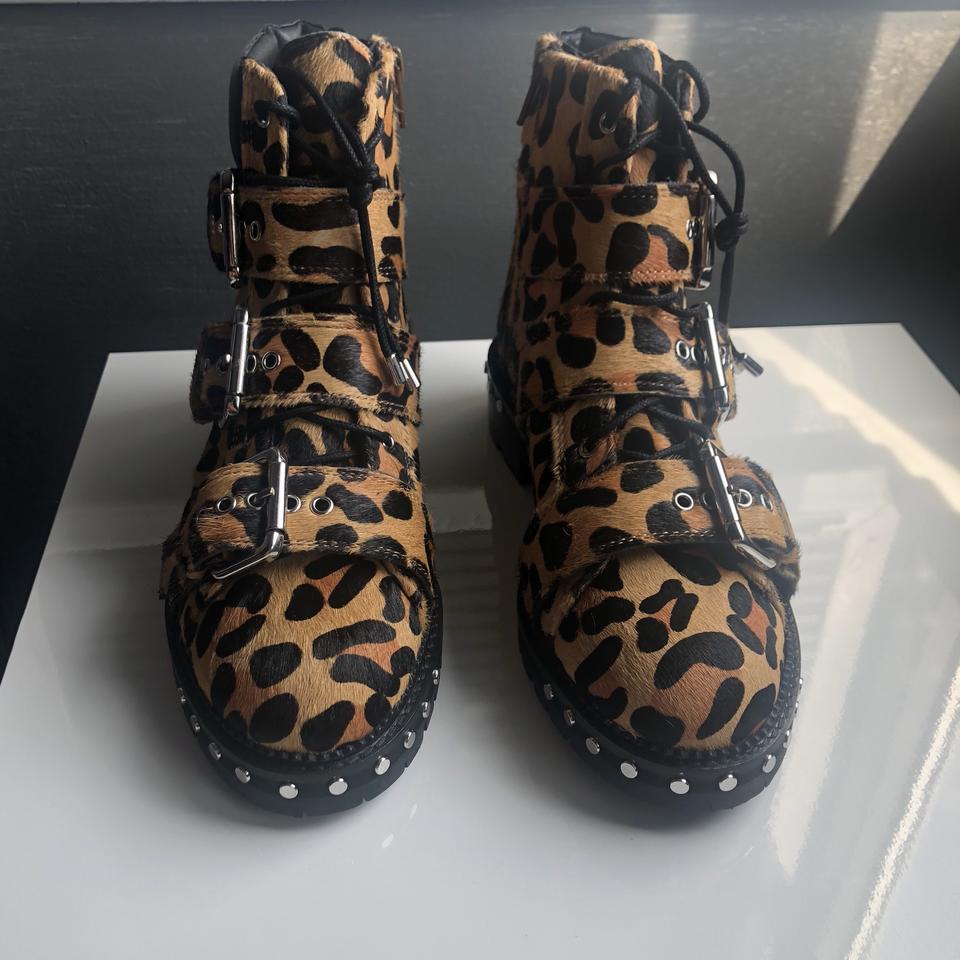 Leopard print deals boots topshop