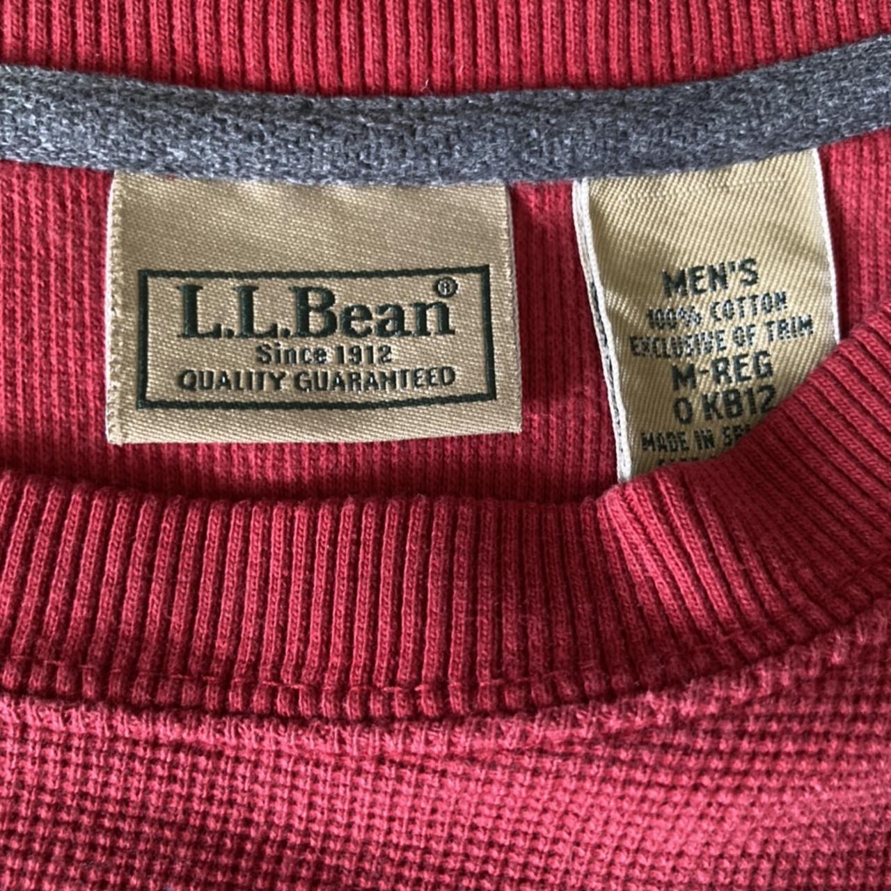 Vintage LL Bean Fisherman Sweater 100% Cotton Crew... - Depop
