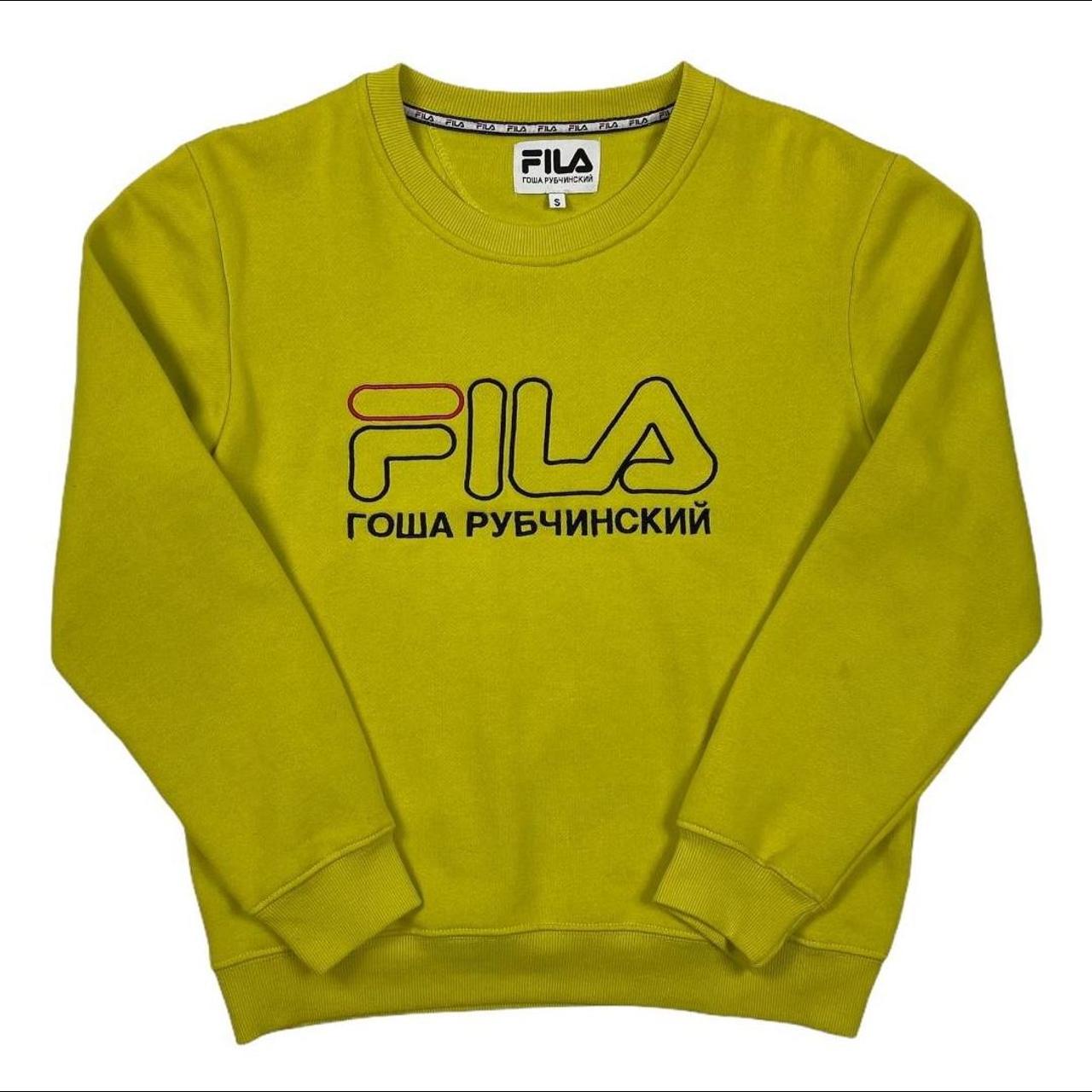 Gosha Rubchinskiy asymmetric flag print hoodie | Eraldo.com US