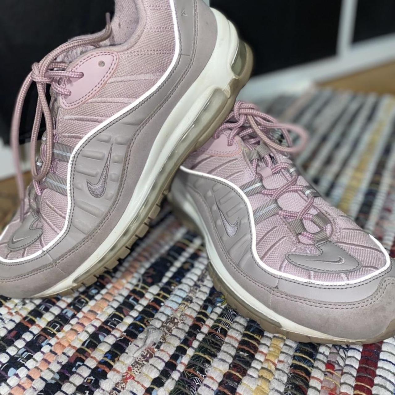 Air max 98 clearance white grey and pink