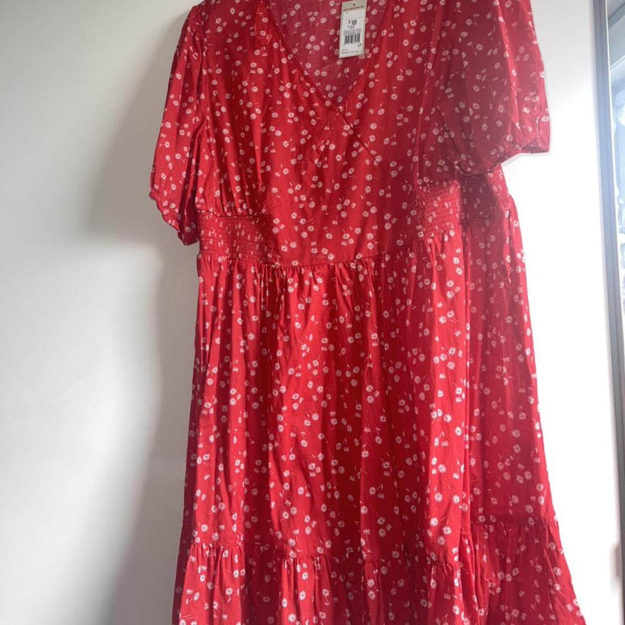 tesco rose gold dress