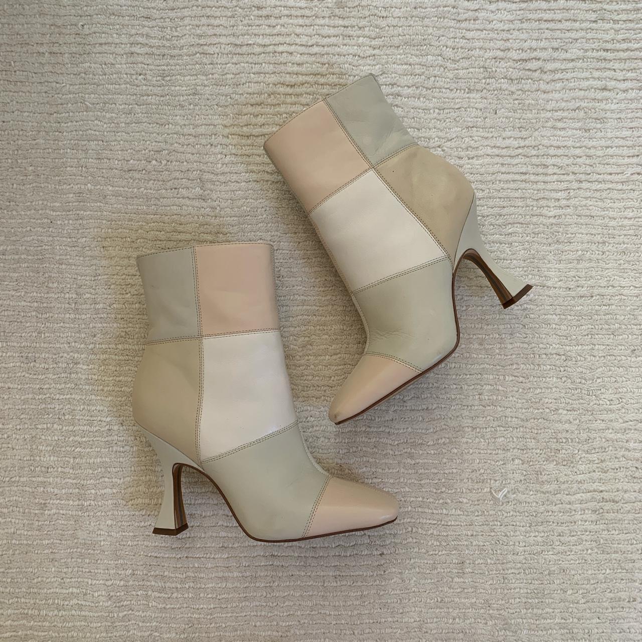 sam edelman patchwork booties