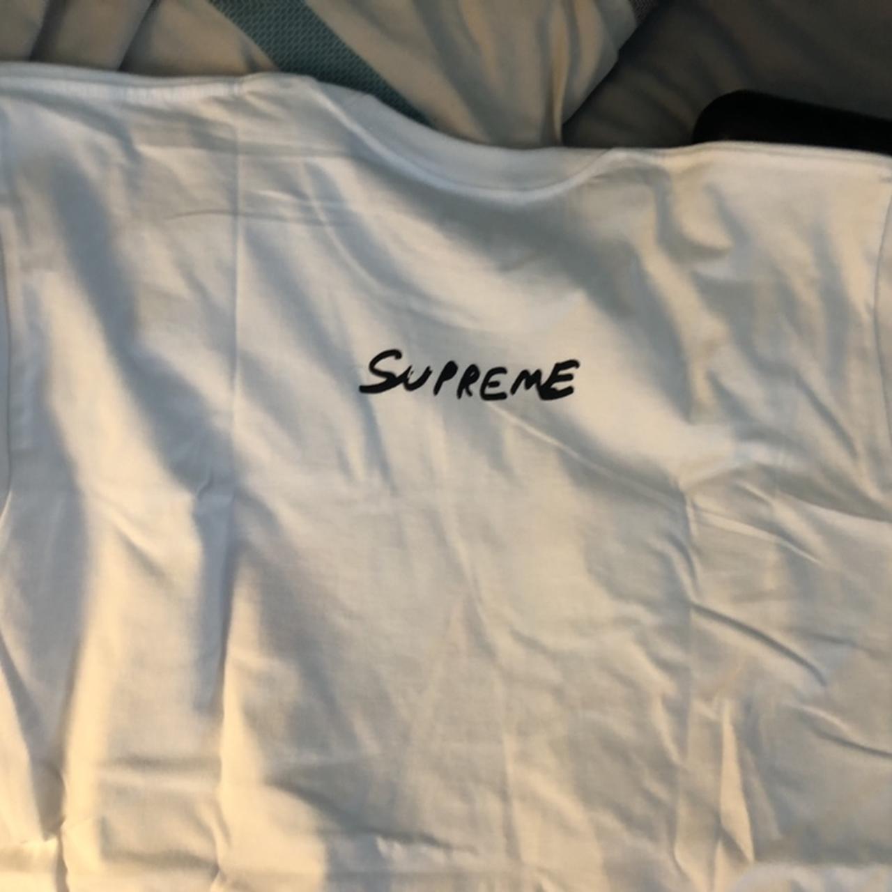 Supreme reaper tee store white