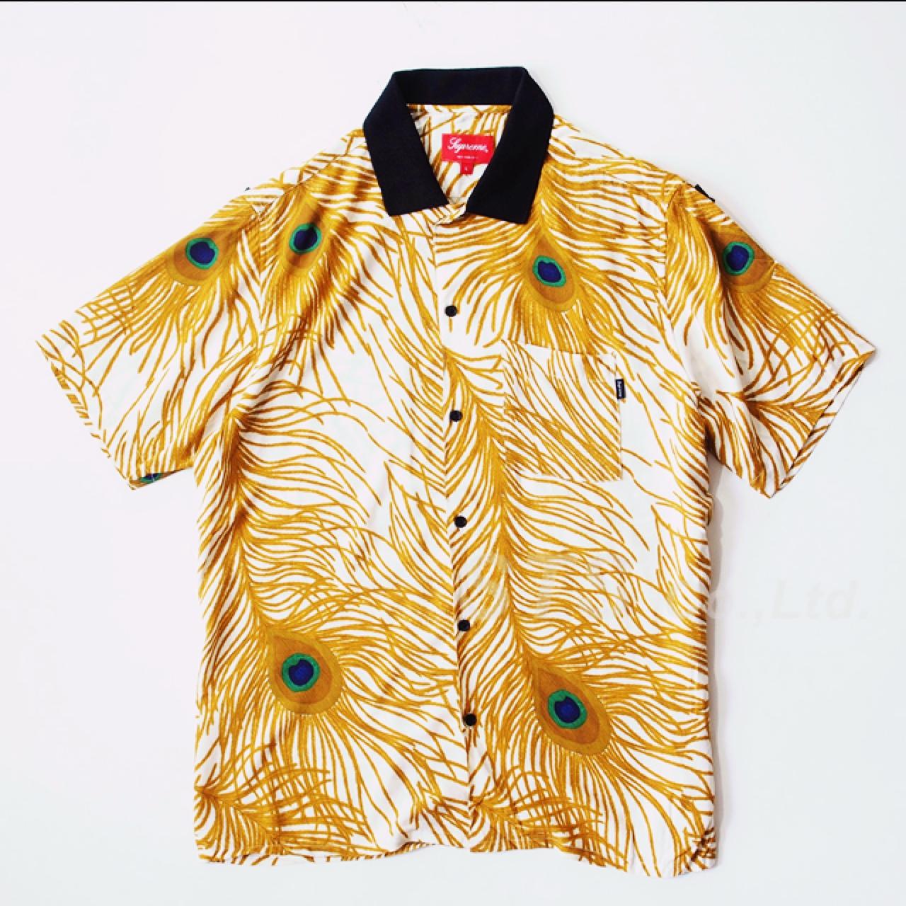 Supreme store peacock shirt