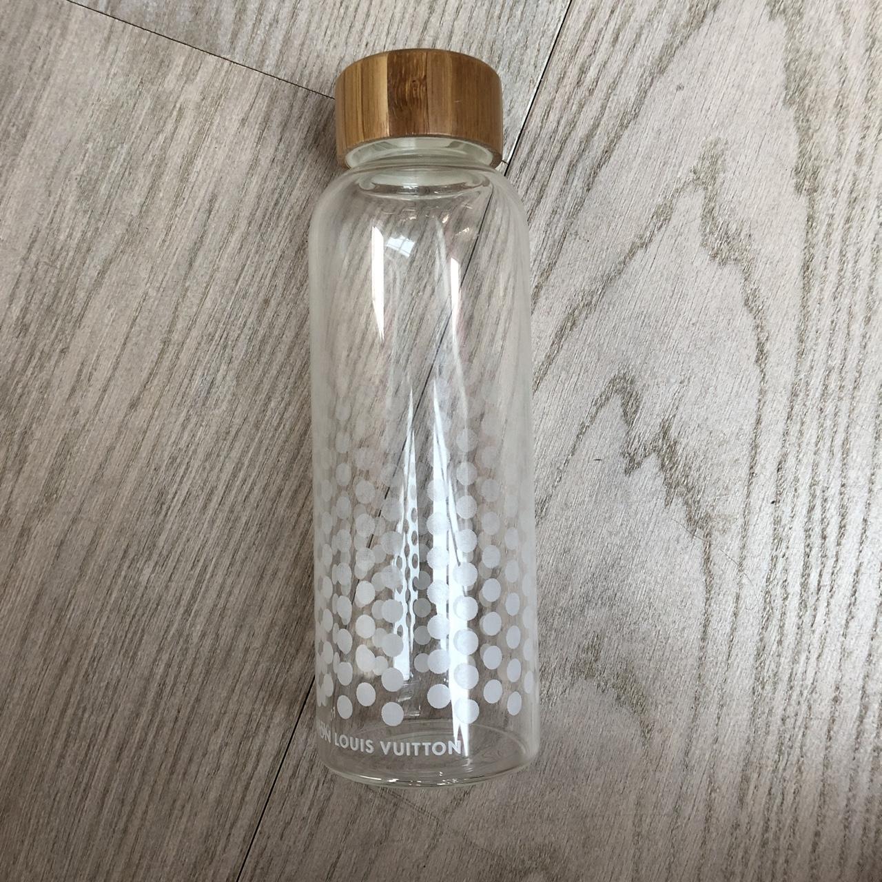 Glass Louis Vuitton water bottle 500ml, Nice flex and