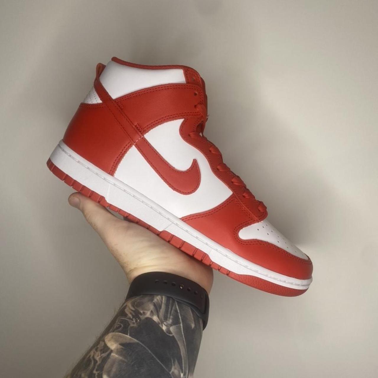 dunk red nike