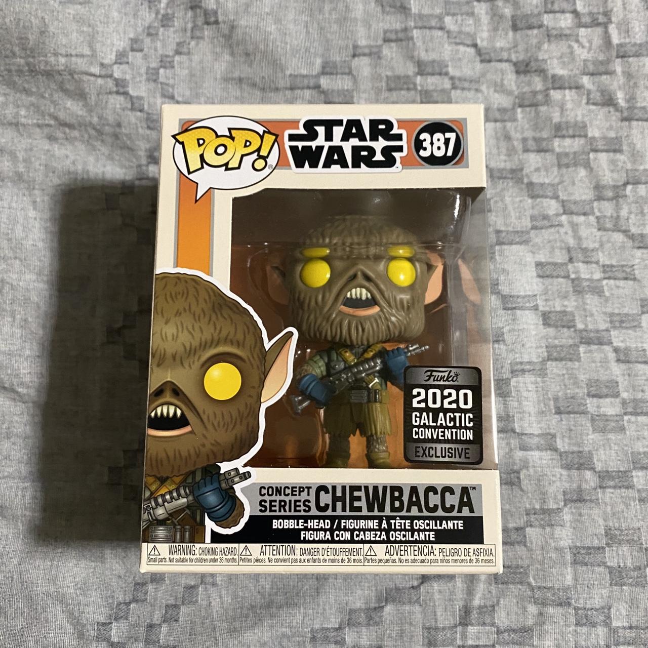 Funko pop Chewbacca concept series Mint... - Depop