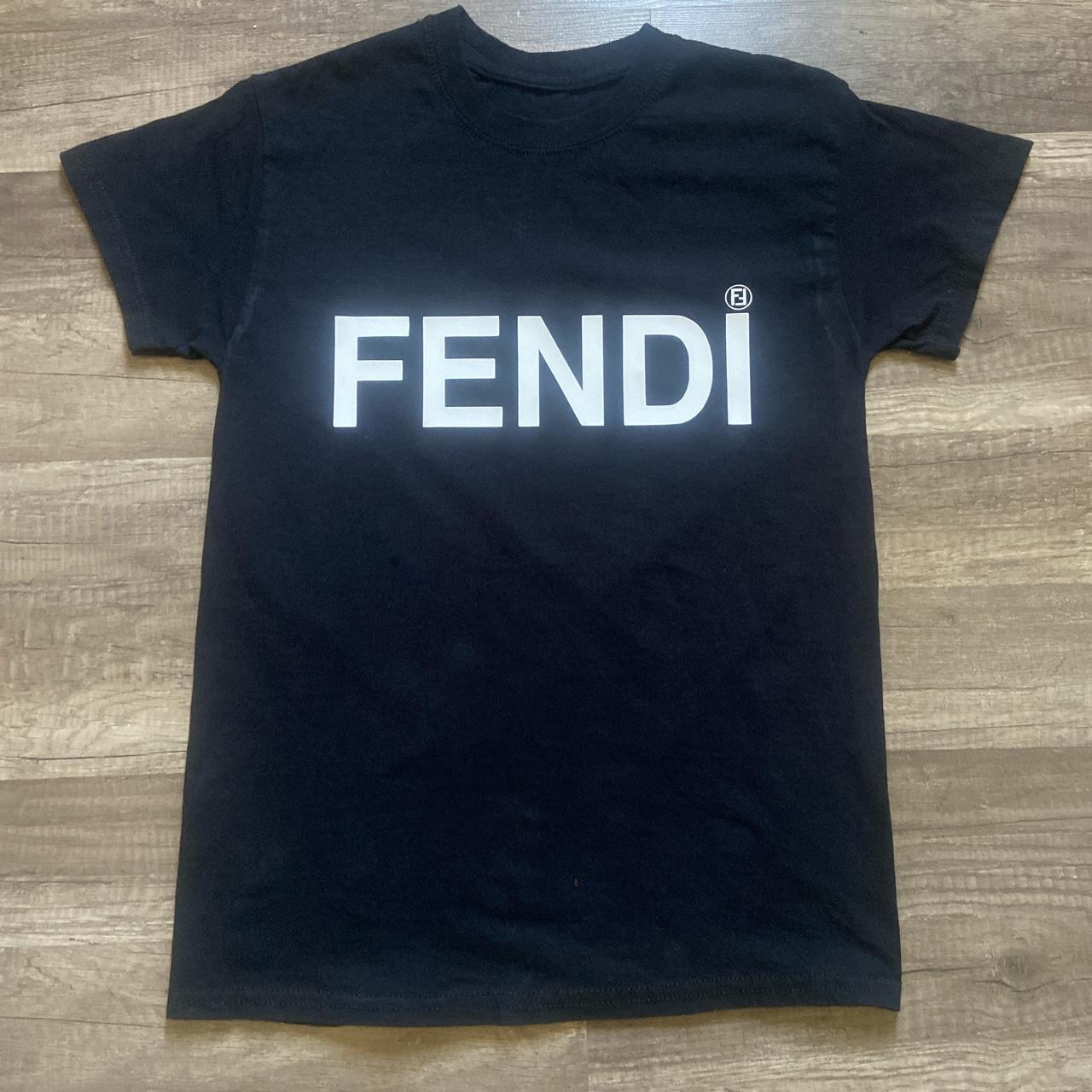 Fendi Men's Black T-shirt