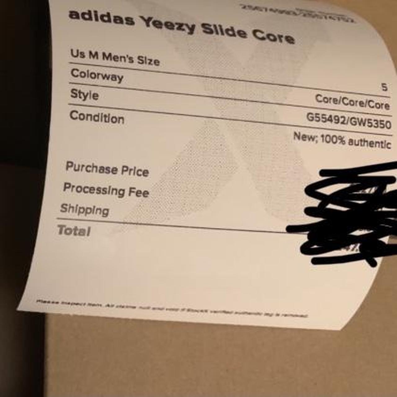 adidas Yeezy Slide Core Men's - G55492/GW5350 - US