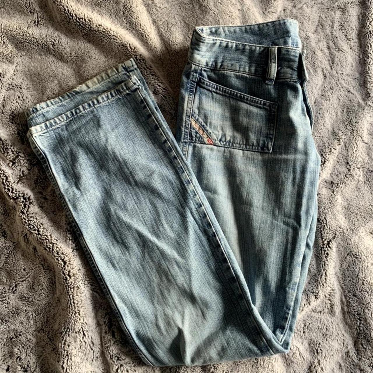 Diesel Women's Blue Jeans Depop