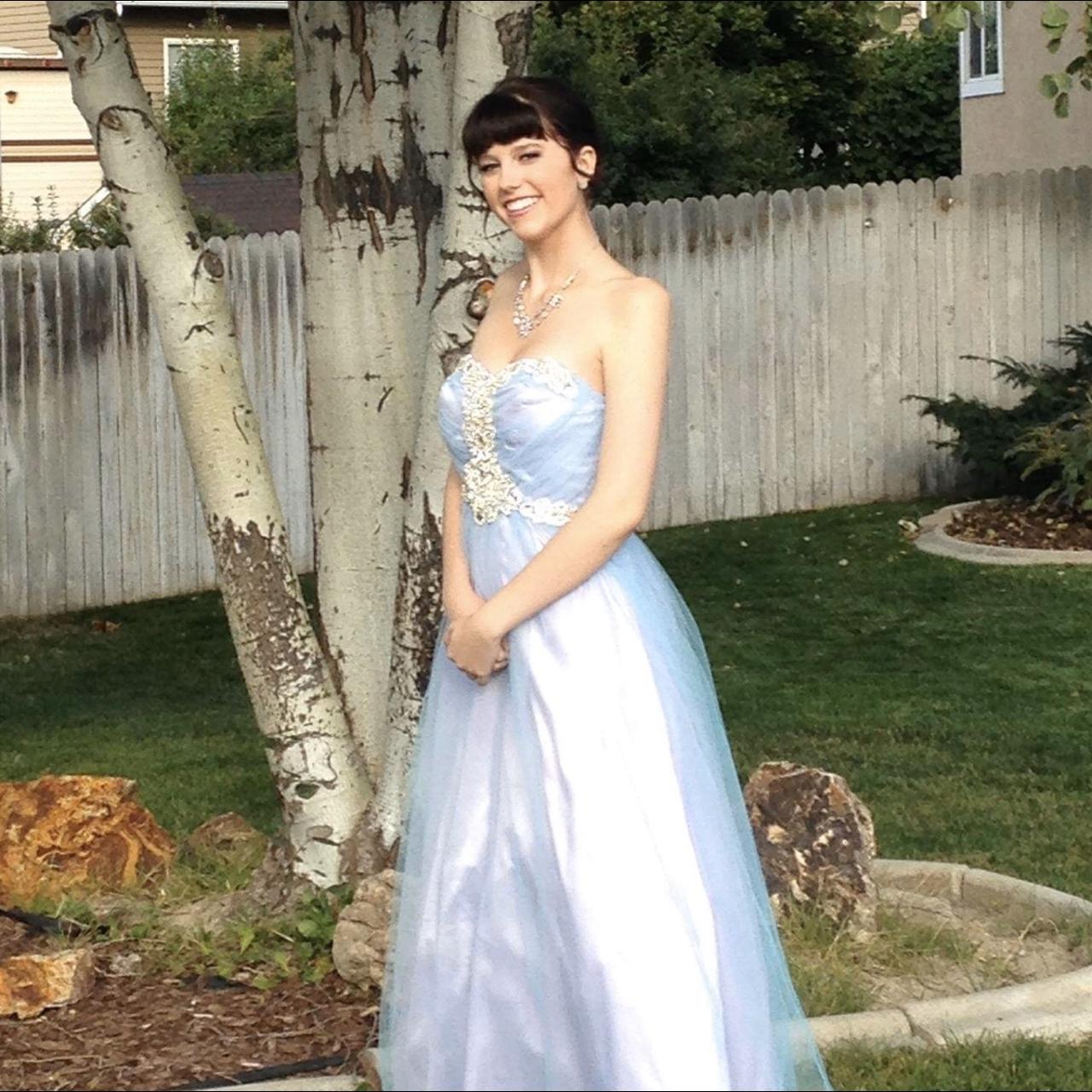 Jcpenney purple outlet prom dress