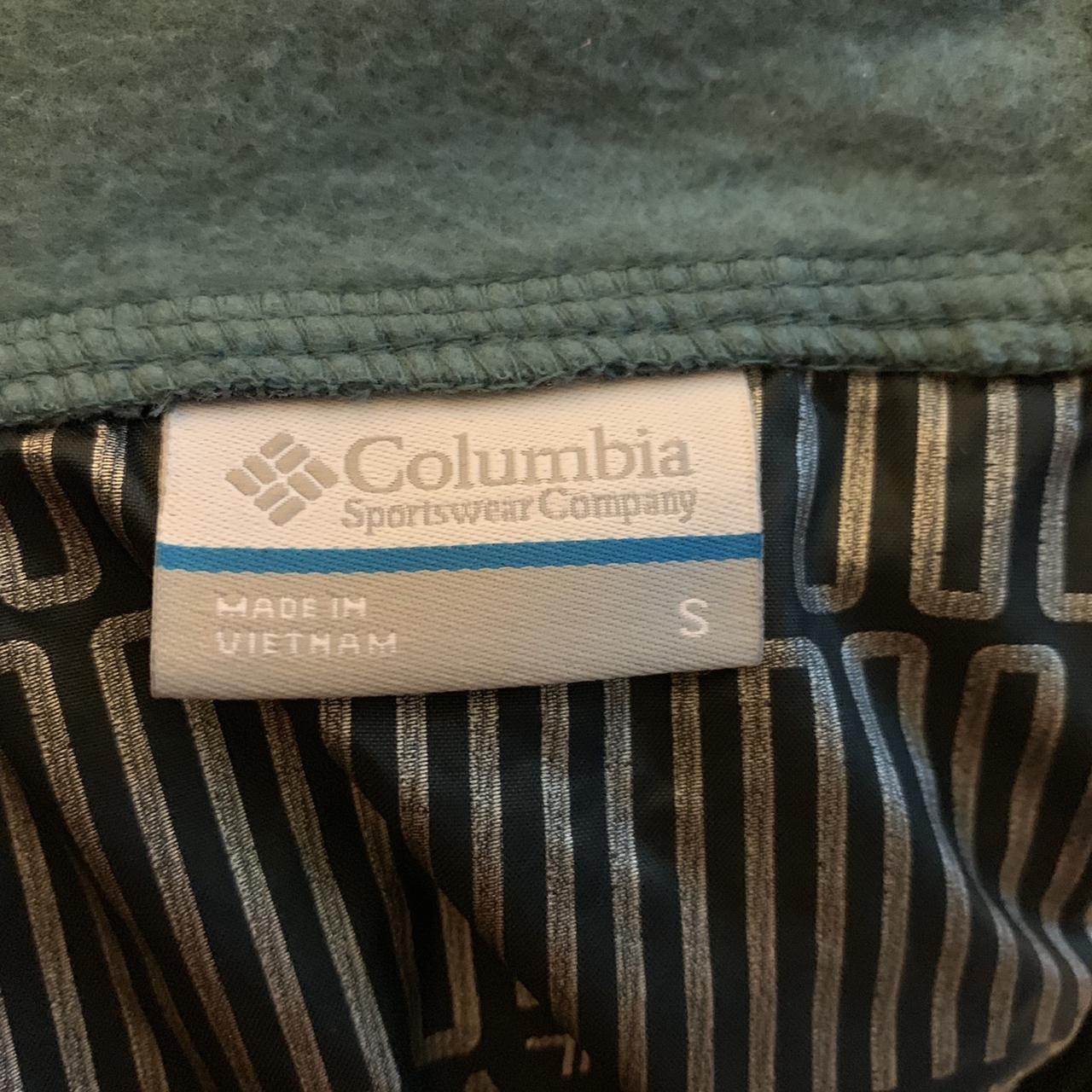 Hooded teal thermal vest ️ • Brand: Columbia •... - Depop
