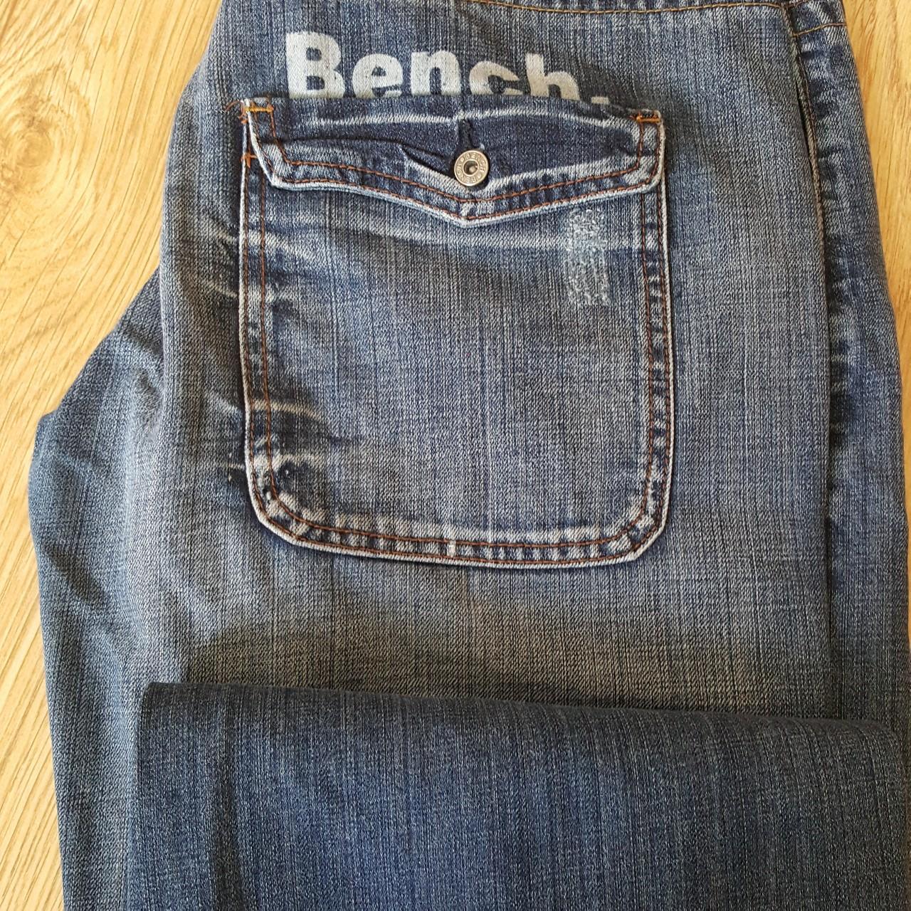Women's loose fit Bench jeans. Low rise. Very on... Depop