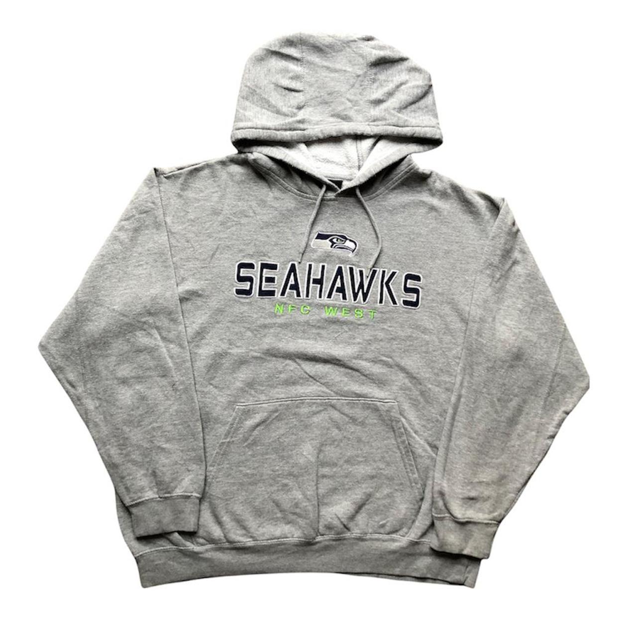 NFL Womens Hoodie Grey Amercian Football