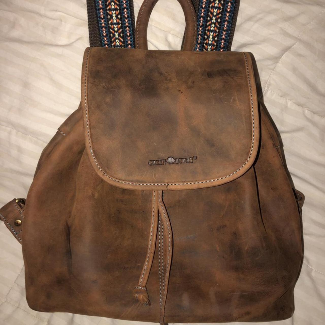 german leather backpack