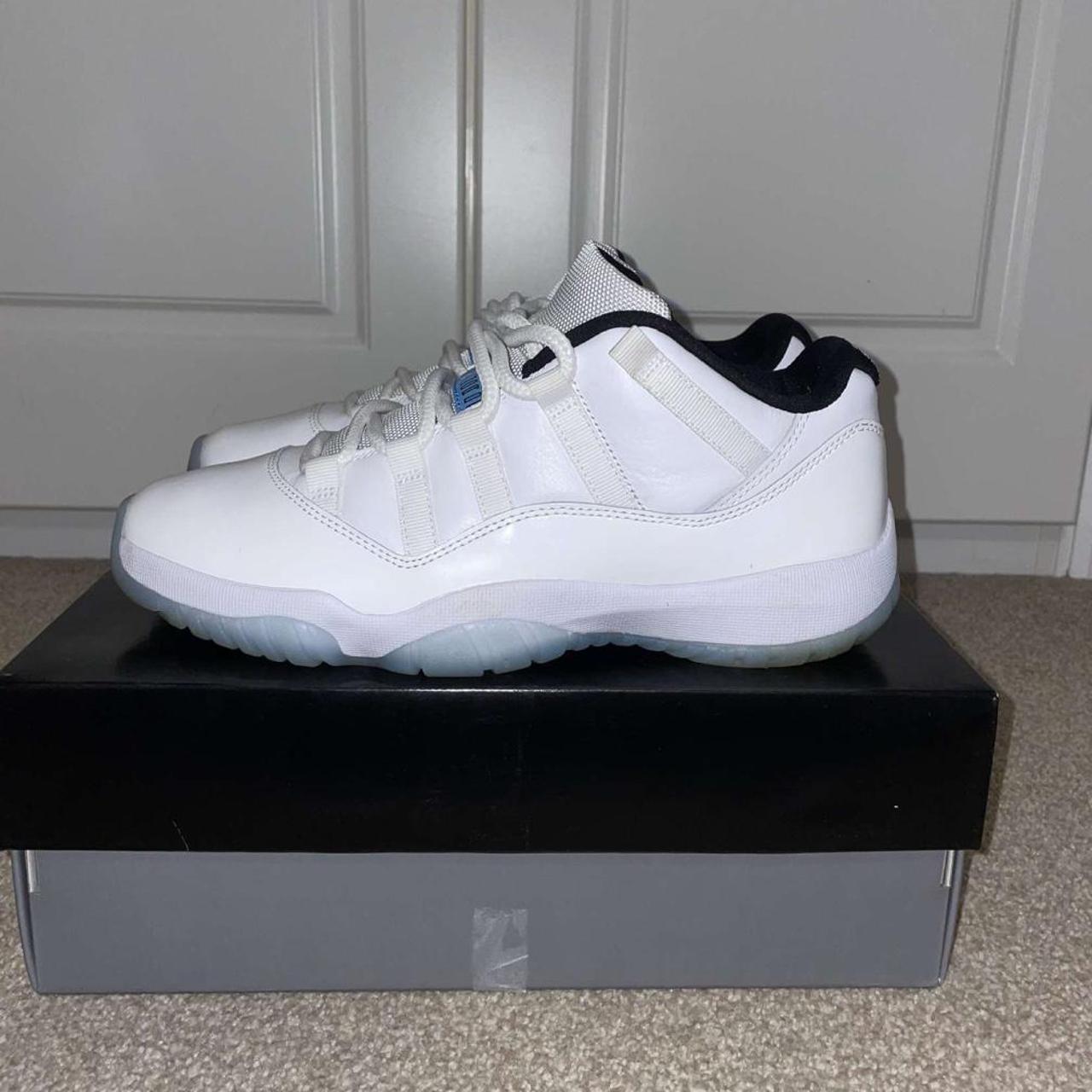 jordans grey and white junior