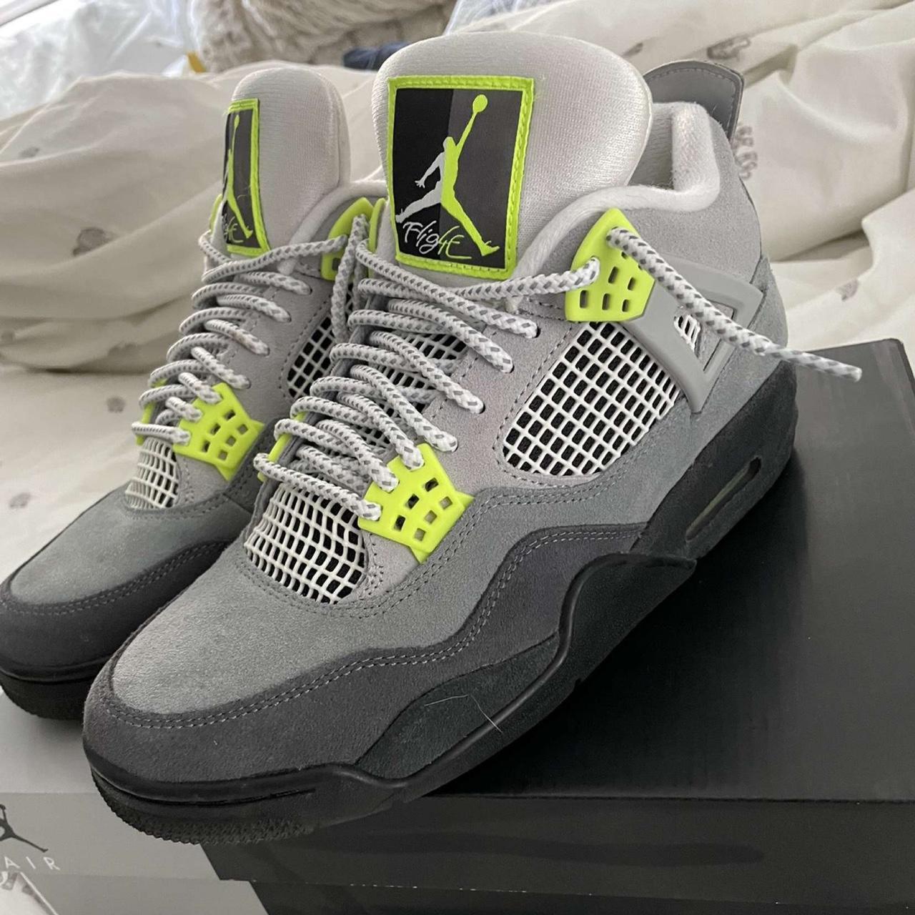 neon grey 4s