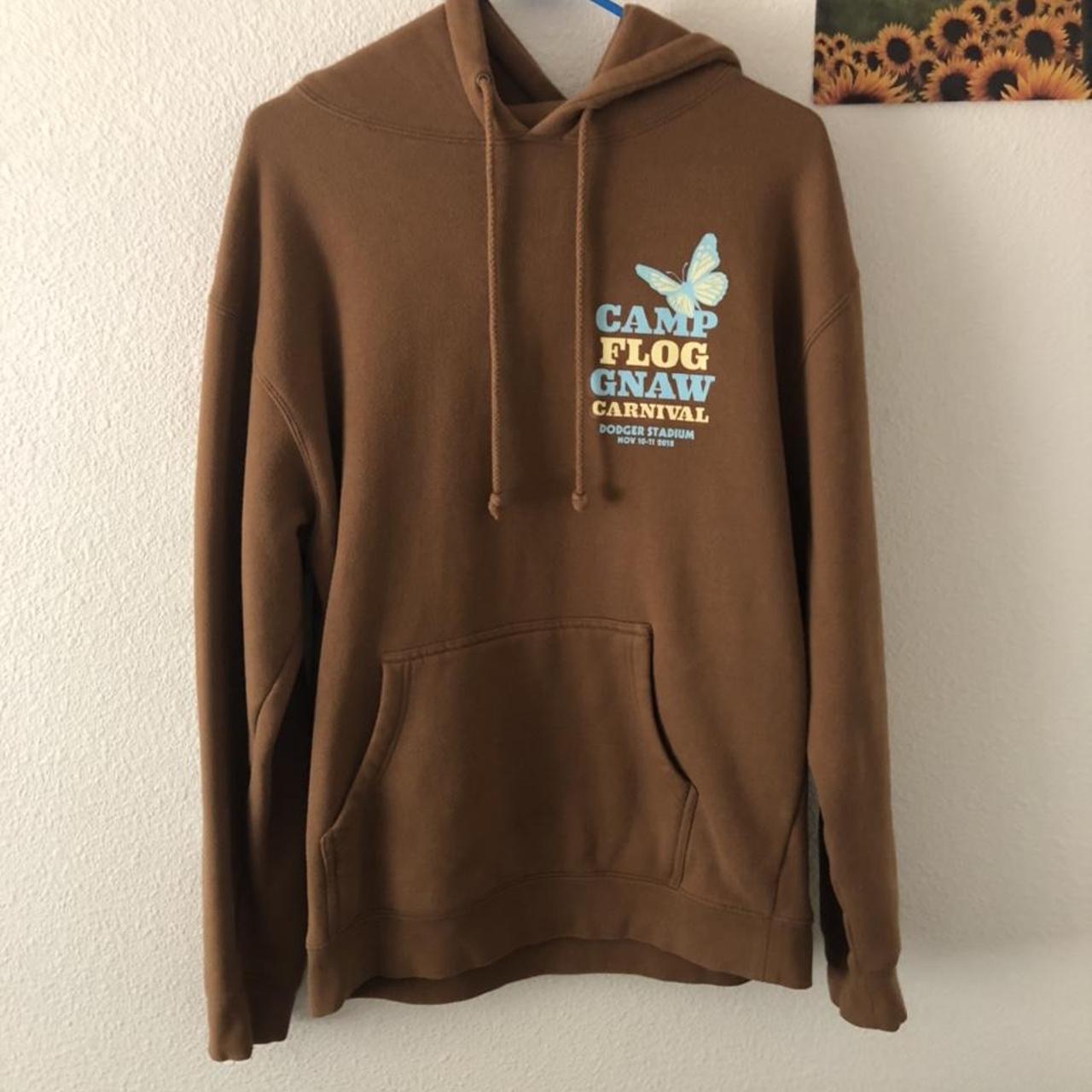 Camp Flog Gnaw 2018 Hoodie Size medium - Depop