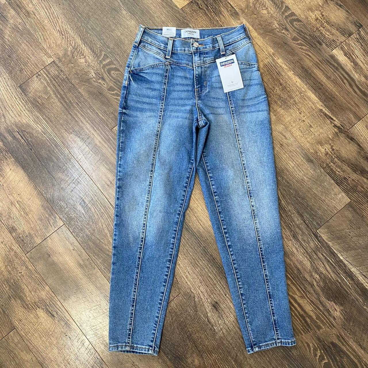 levi denizen mom jeans