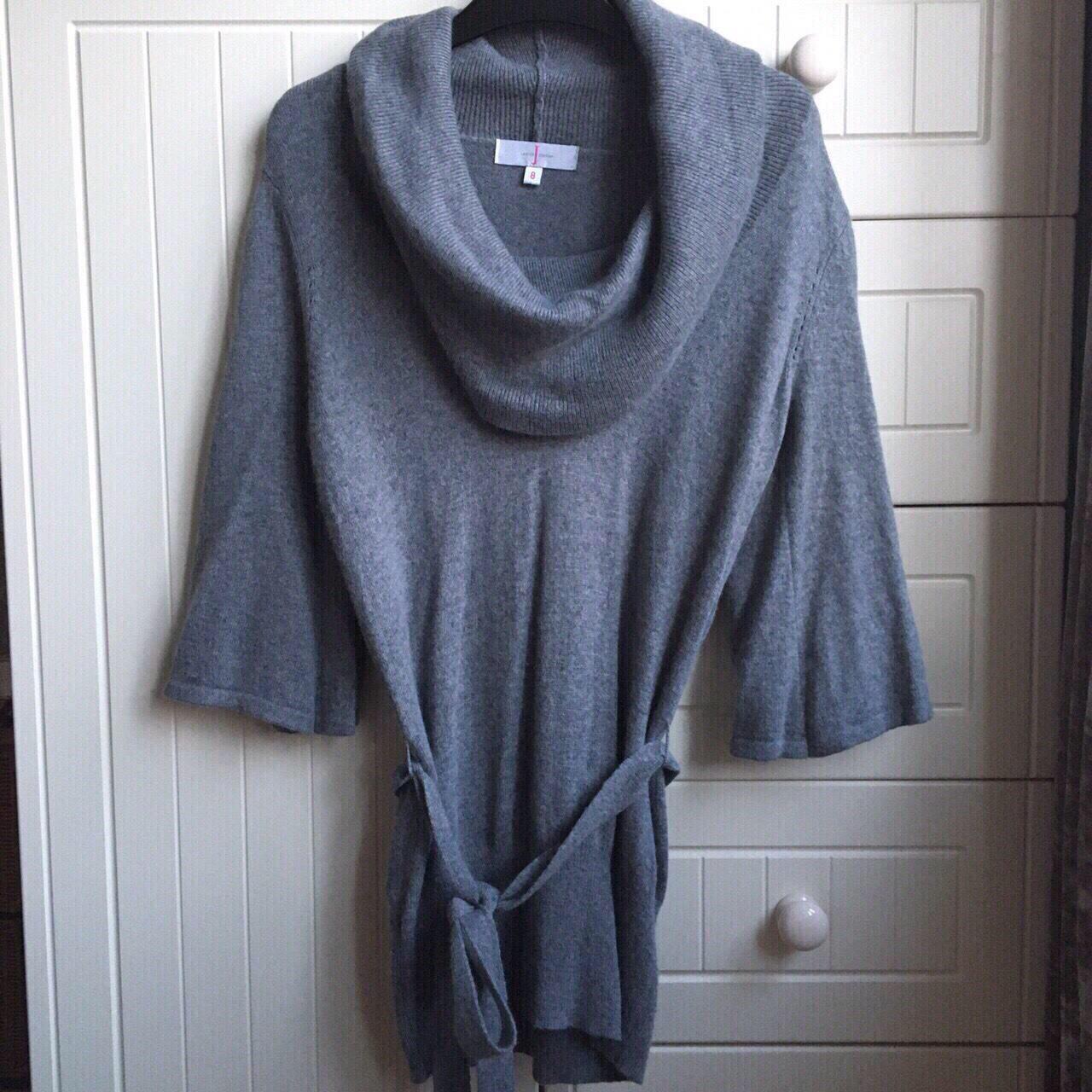 Jasper Conran Women's Grey Jumper Depop