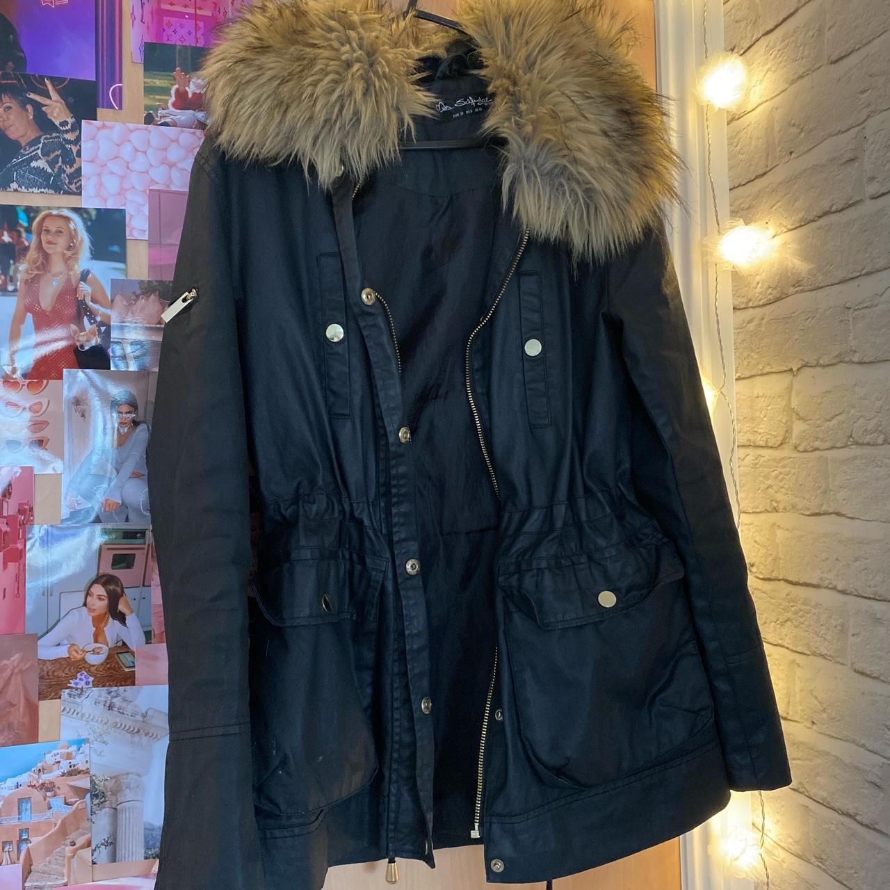 miss selfridge wax jacket