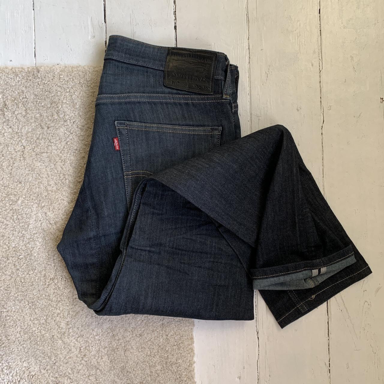 levis 511 reflective selvedge