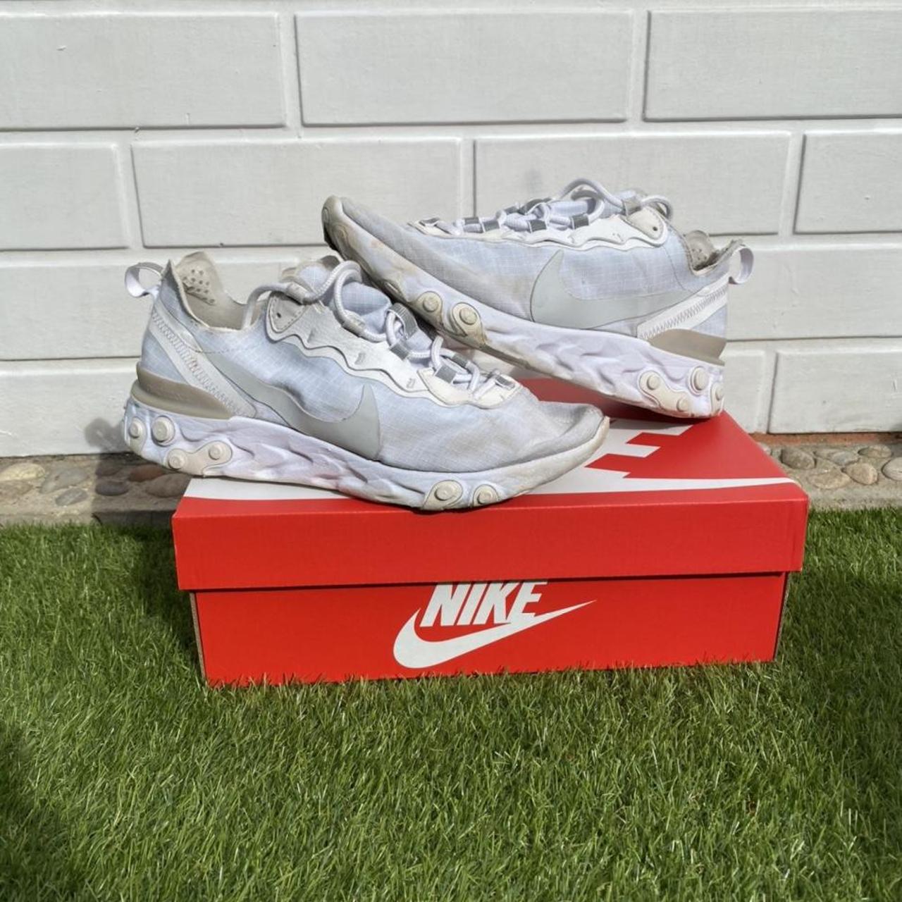 mens nike react element 55 trainers