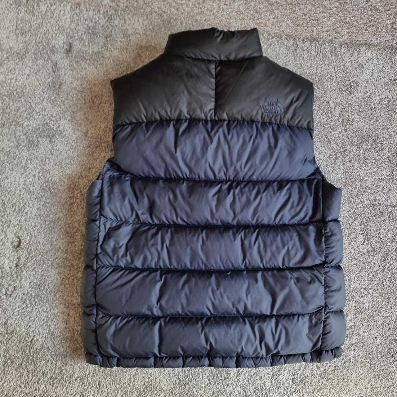 The North Face nuptse puffer gilet body warmer... - Depop