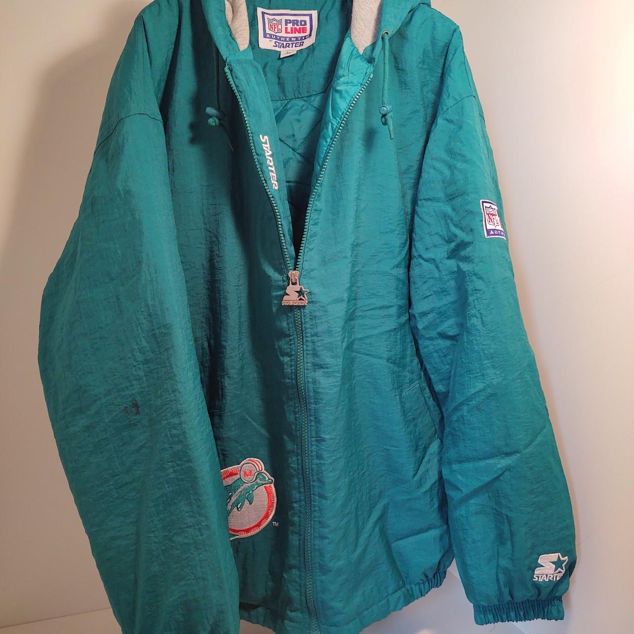 Miami Dolphins Pro Line Authentic jacket BY STARTER...