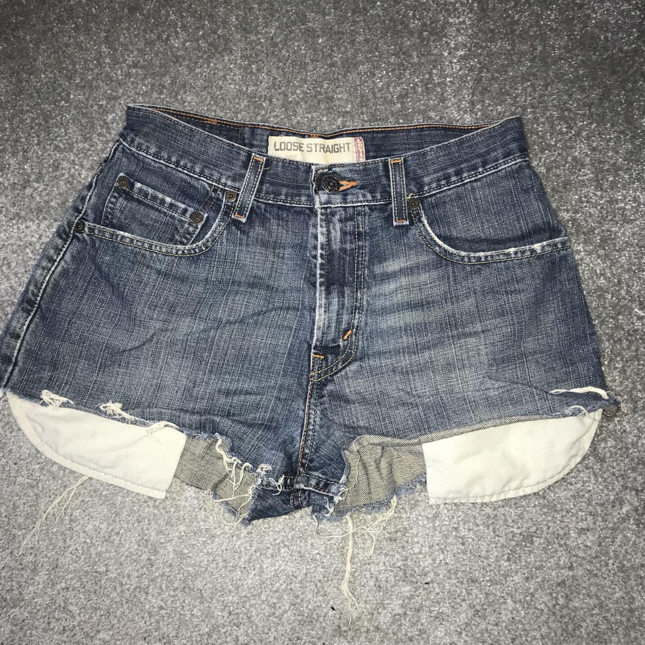 LEVI’S DENIM SHORTS WAIST 28” Zara missguided plt... - Depop