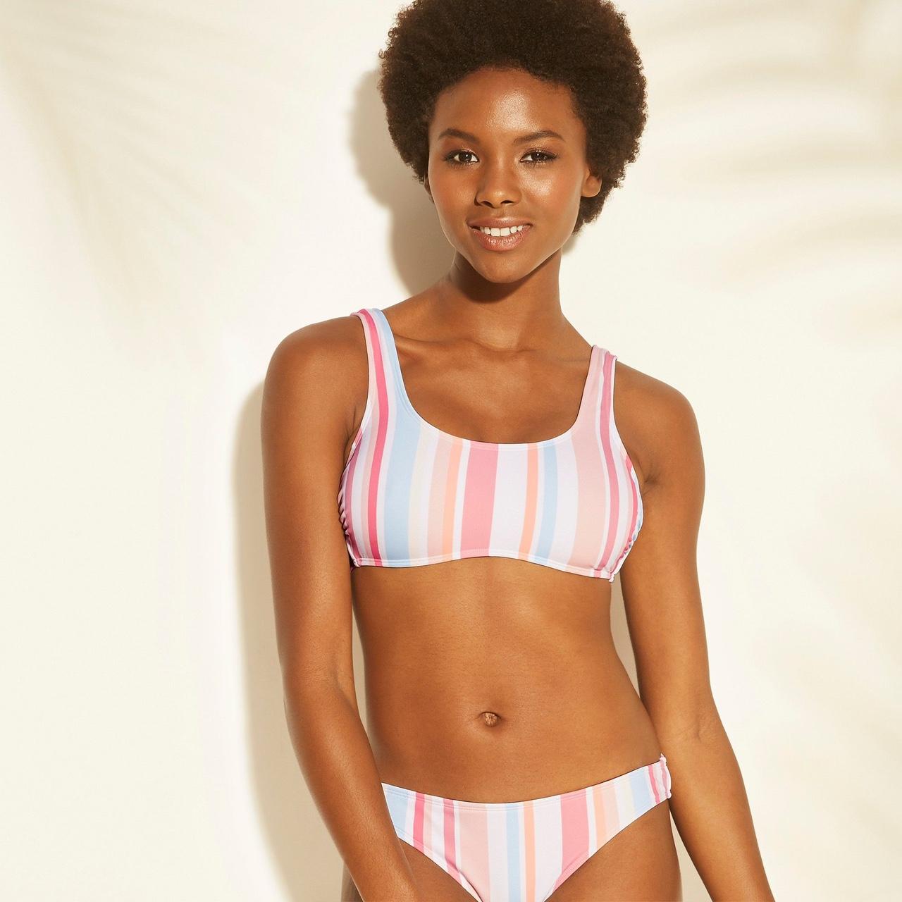 striped bathing suit target