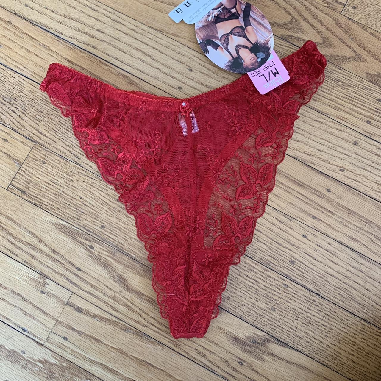 Primark Collection Pink And Blue Lace Underwear/ Knickers Size M