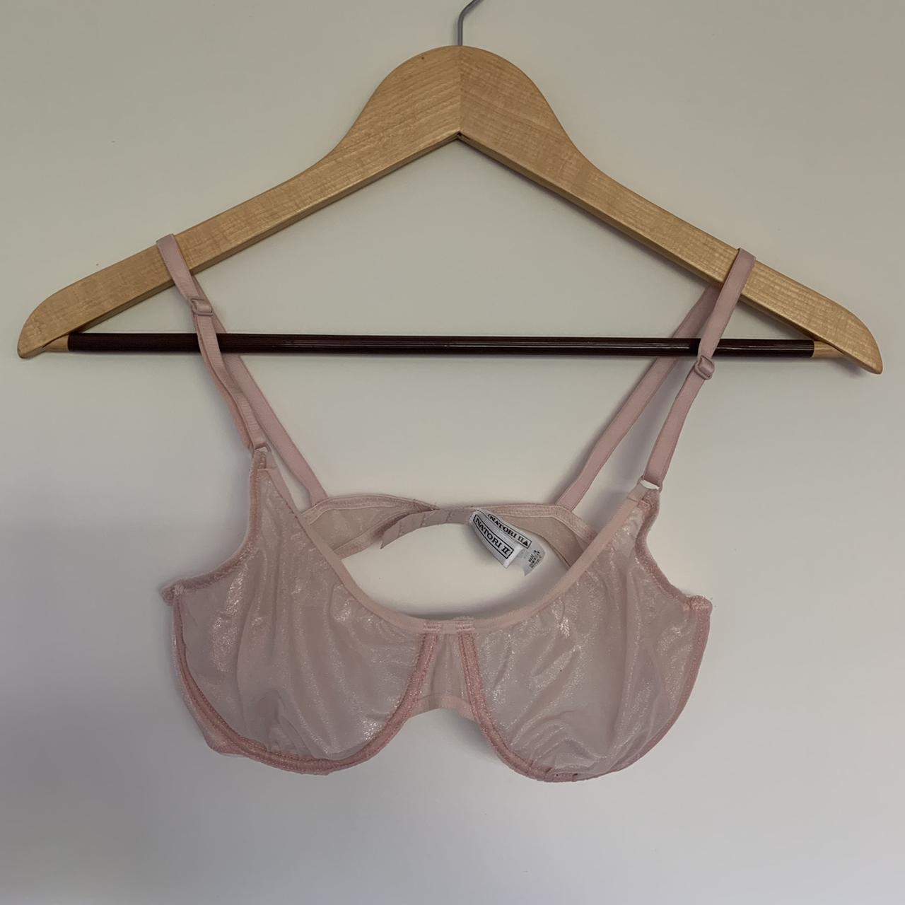Natori brand blush pink bra. Size is 36. Cup size - Depop