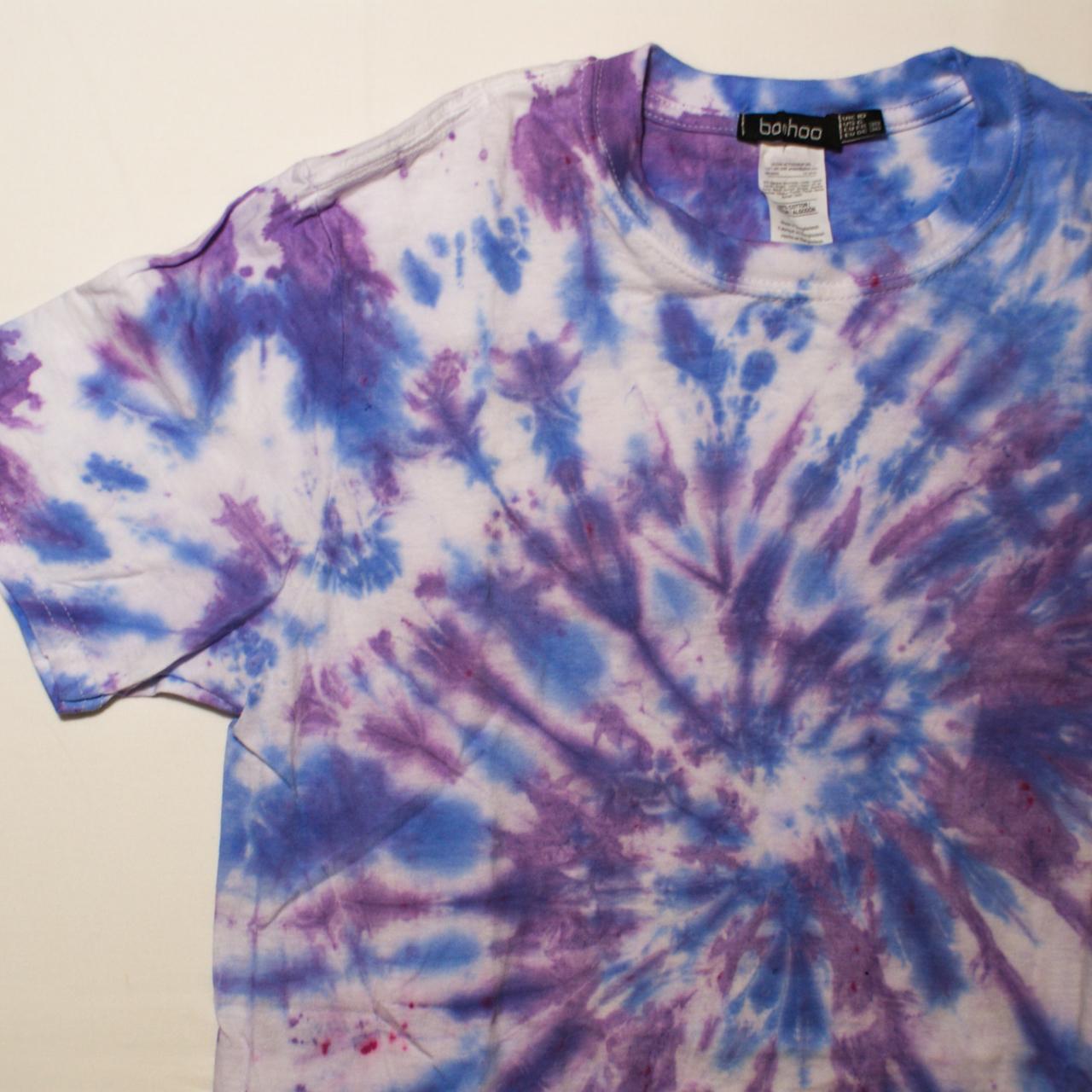 light blue shirt purple tie