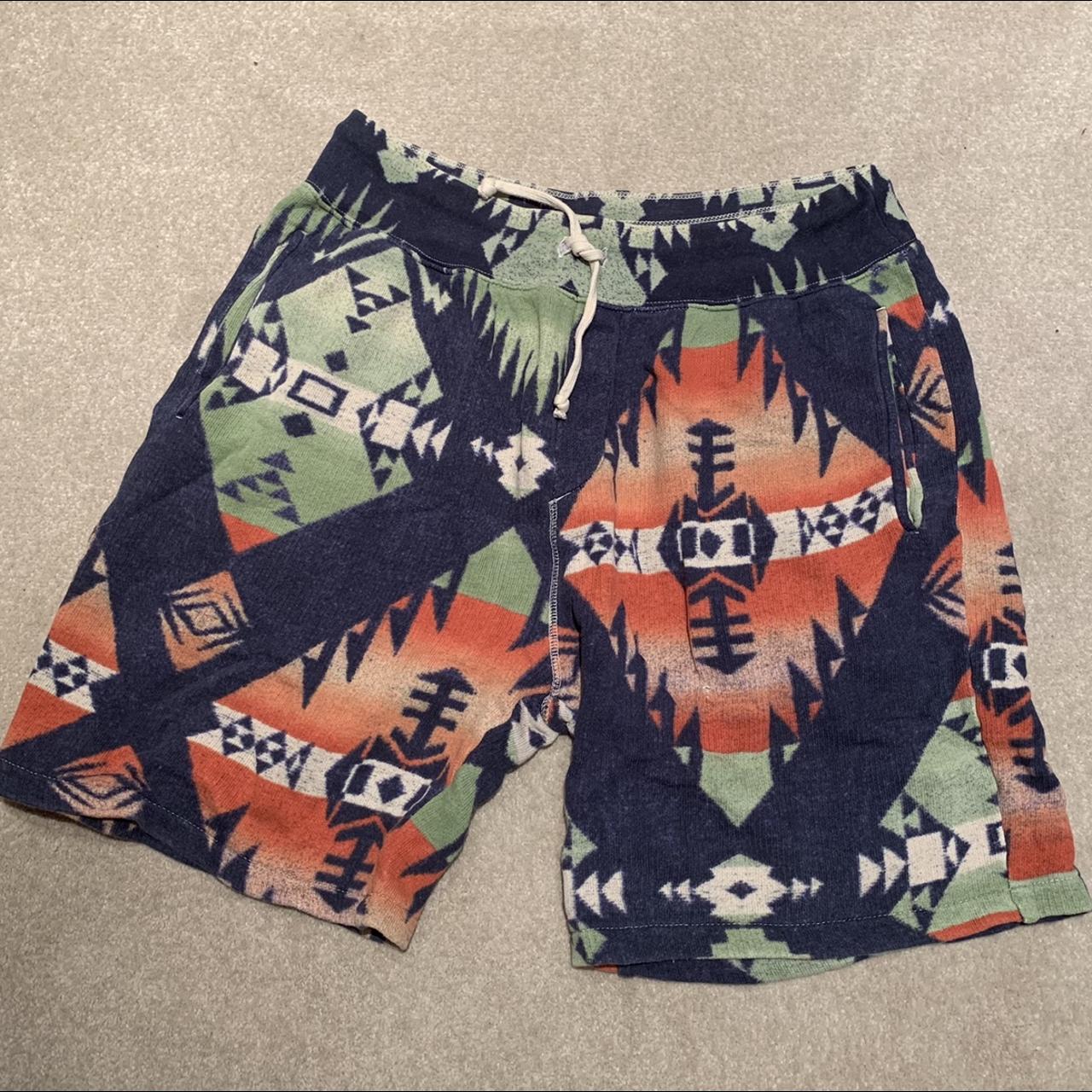 Vintage Polo Ralph Lauren Aztec Shorts Good... - Depop