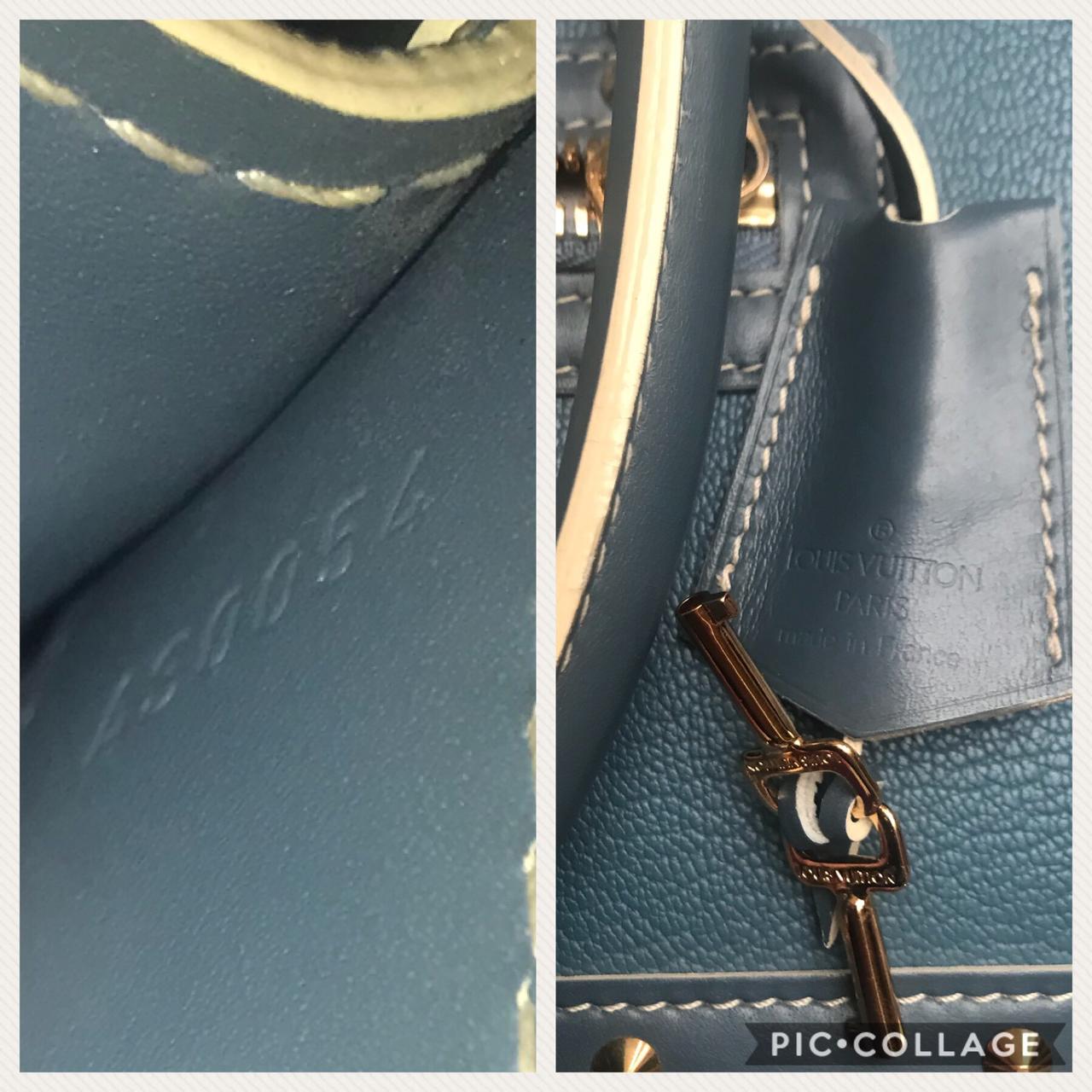 Louis Vuitton Black Suhali Leather L Epanoui GM Bag, - Depop