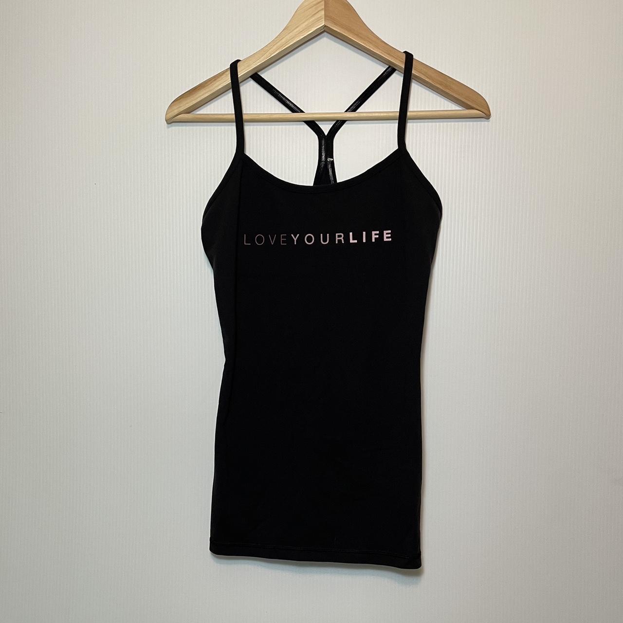 Lululemon athletica X lifetime fitness size 8 tank... Depop