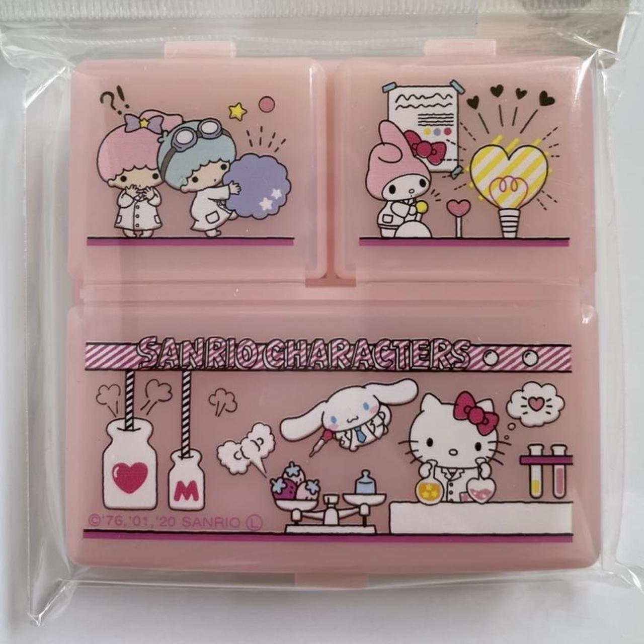 💊 Sanrio characters 3 pocket pill case. Cute travel... - Depop