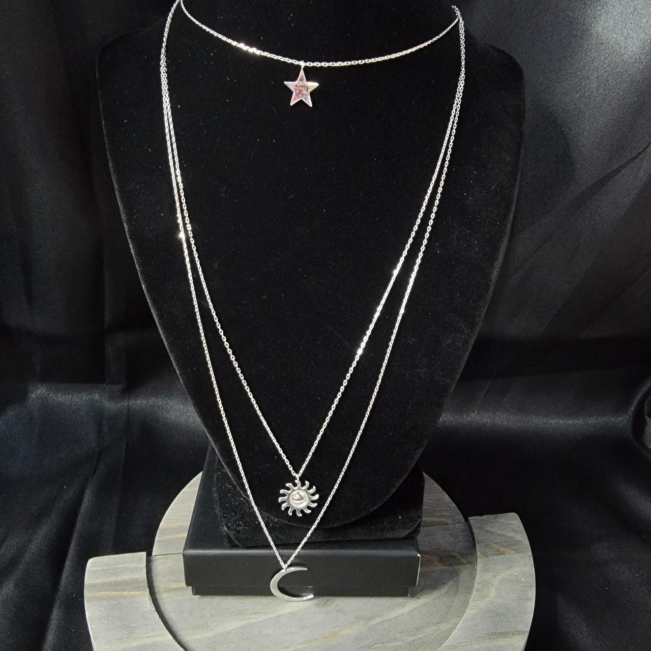 Star hot sale layered necklace