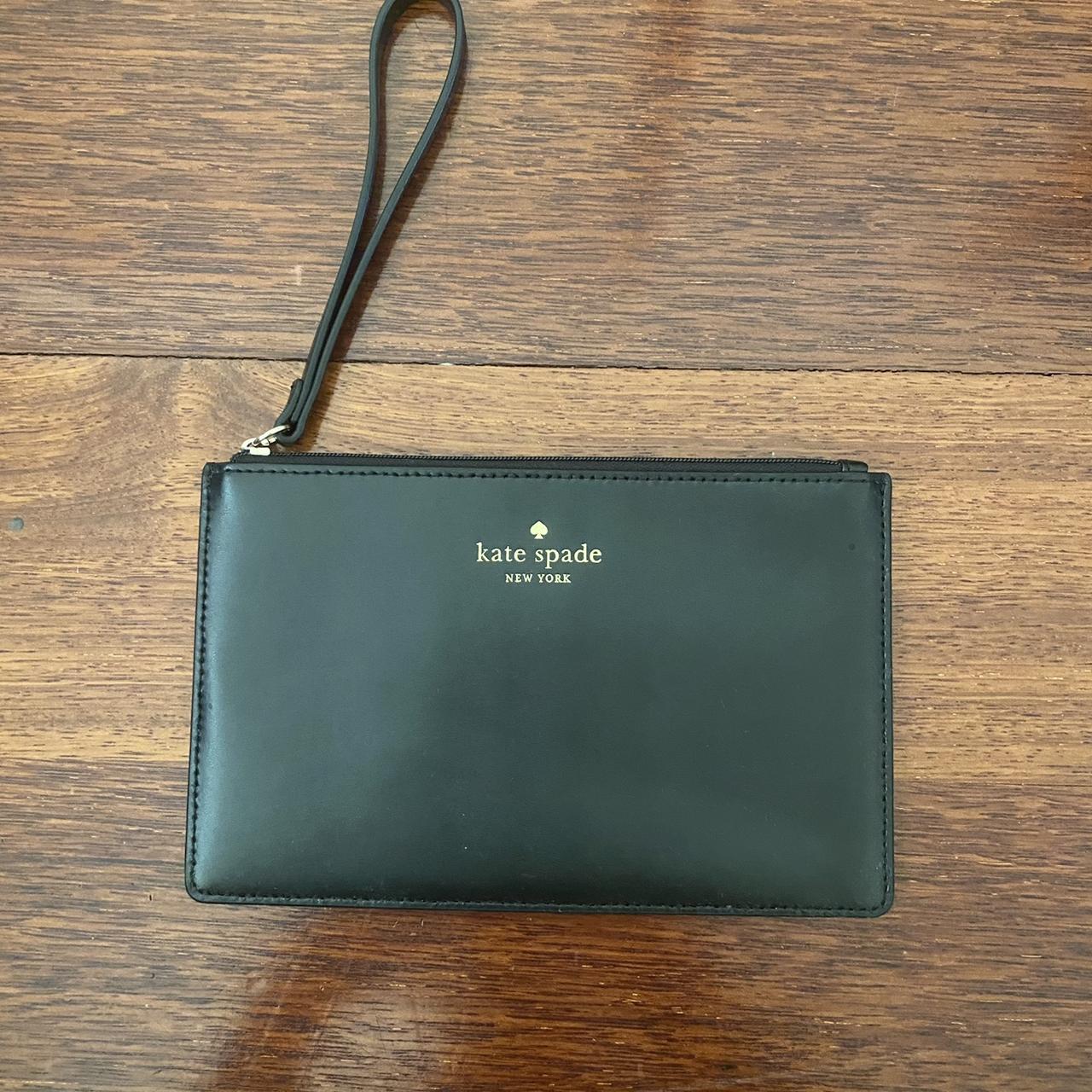 kate spade black pouch , brand new with tags inside