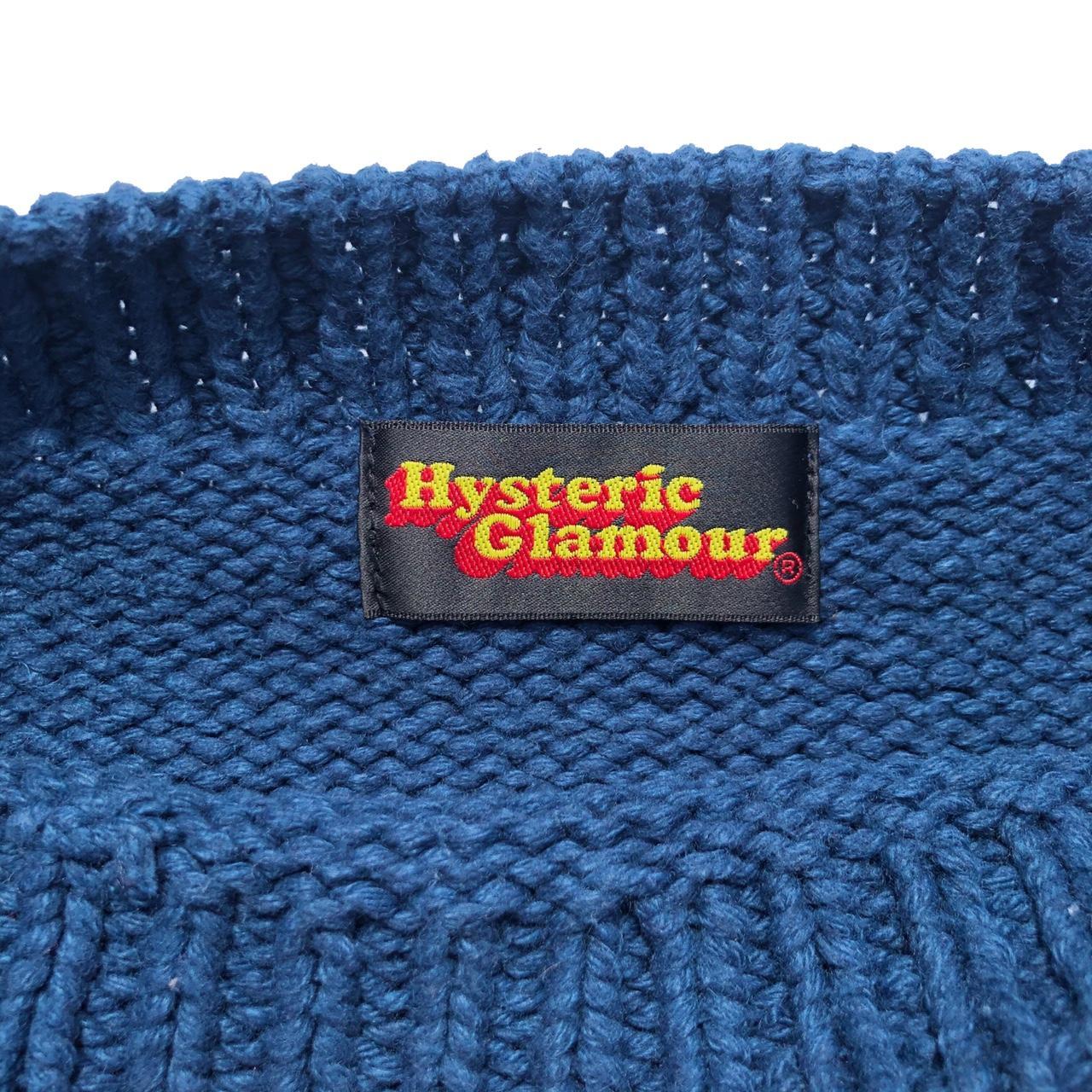 Hysteric Glamour Men's Blue and Pink Jumper (3)