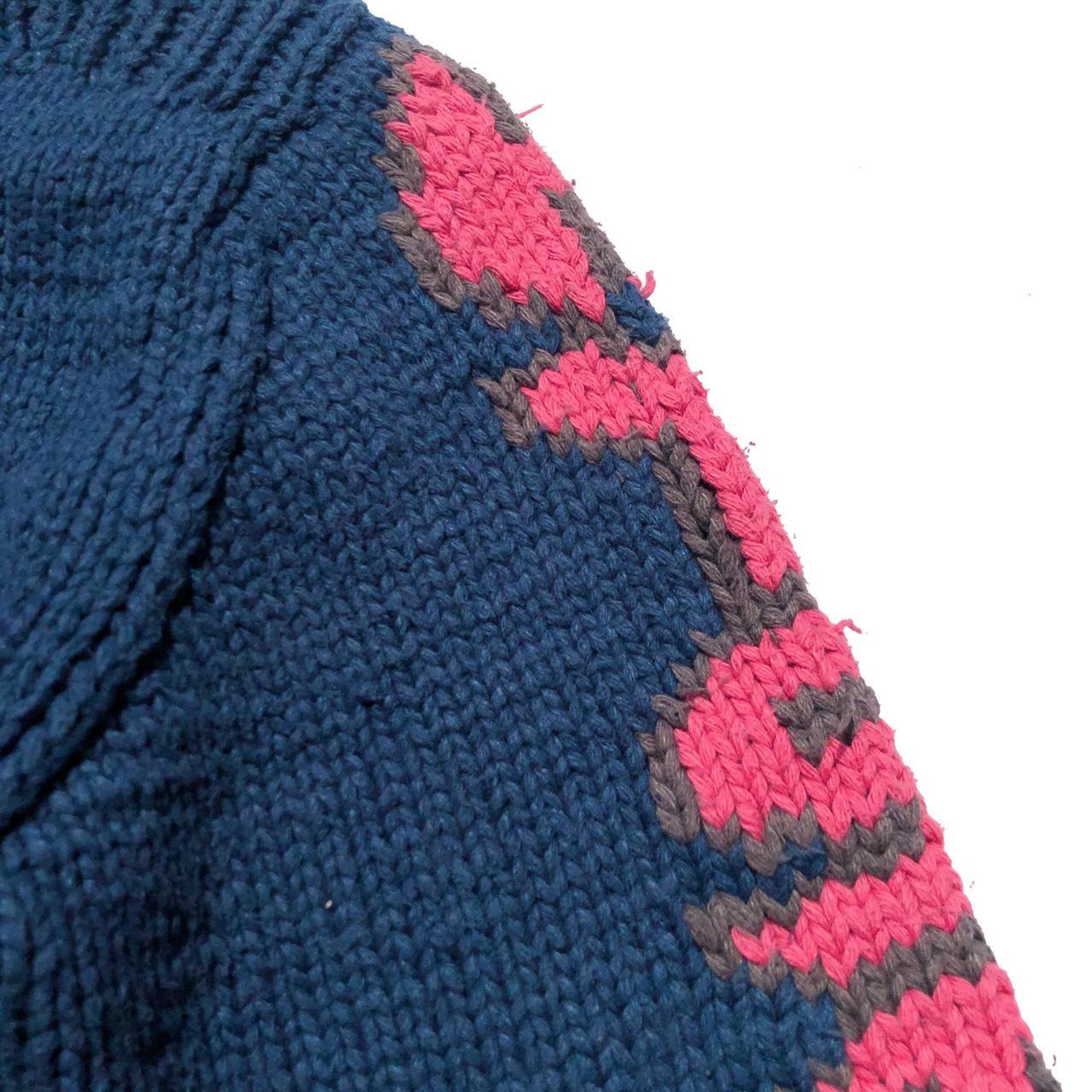 Hysteric Glamour Men's Blue and Pink Jumper (4)