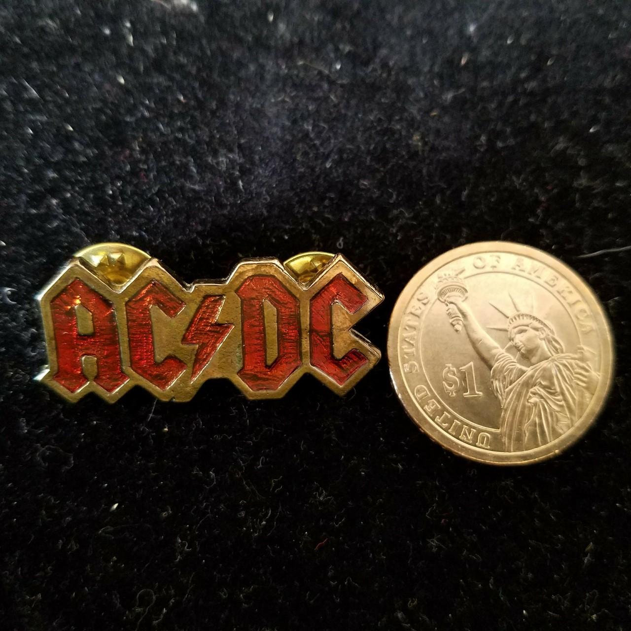 AC/DC pin...classic pin. In excellent condition. - Depop