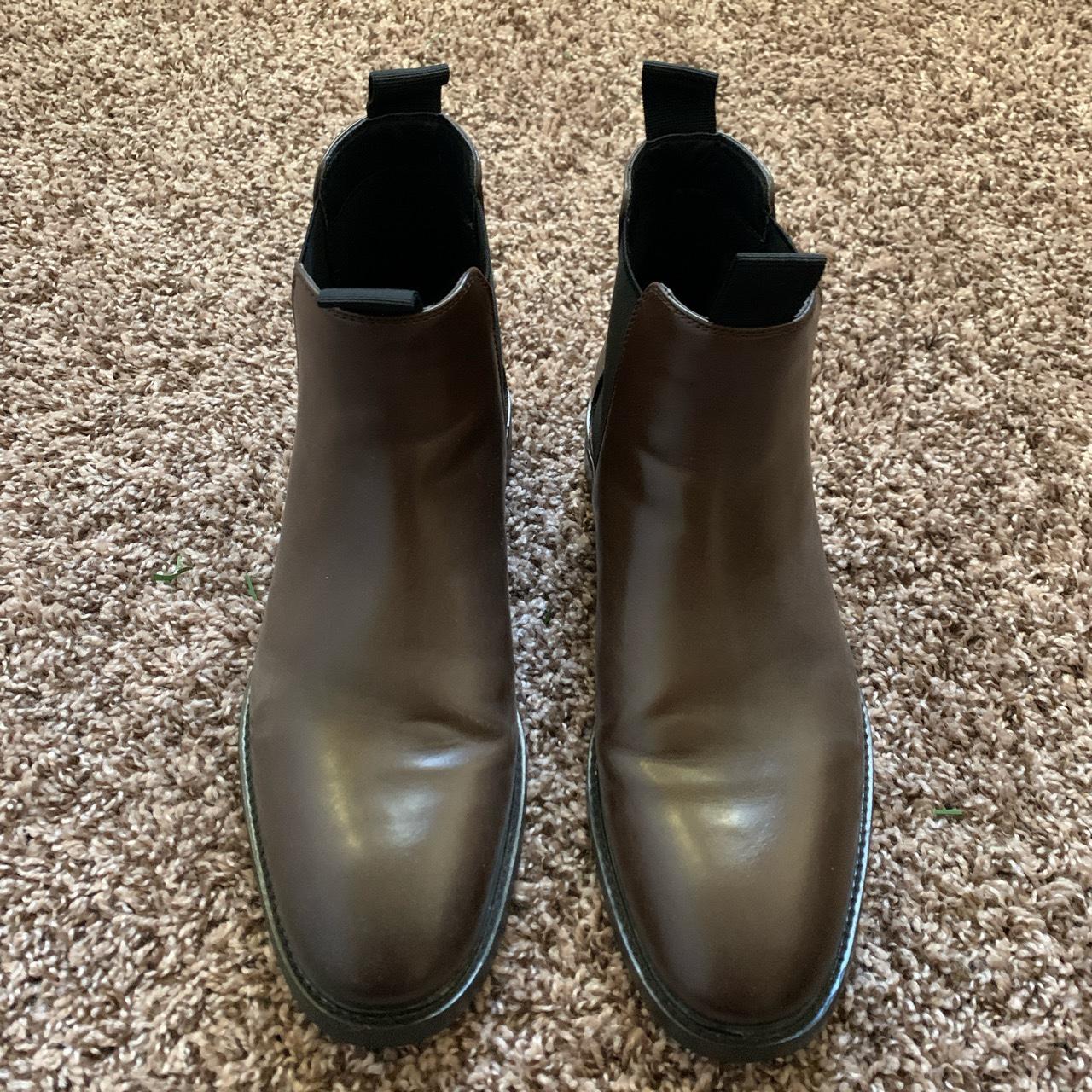 dark-brown-chelsea-boots-from-h-m-these-have-some-depop