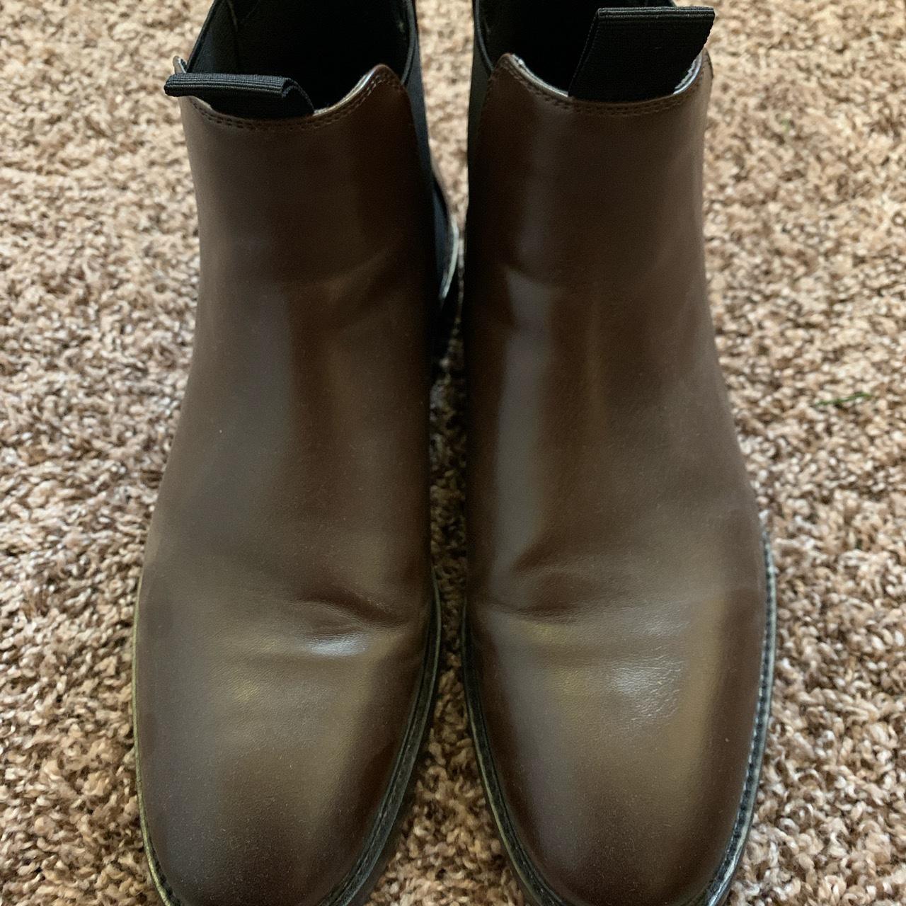 dark-brown-chelsea-boots-from-h-m-these-have-some-depop