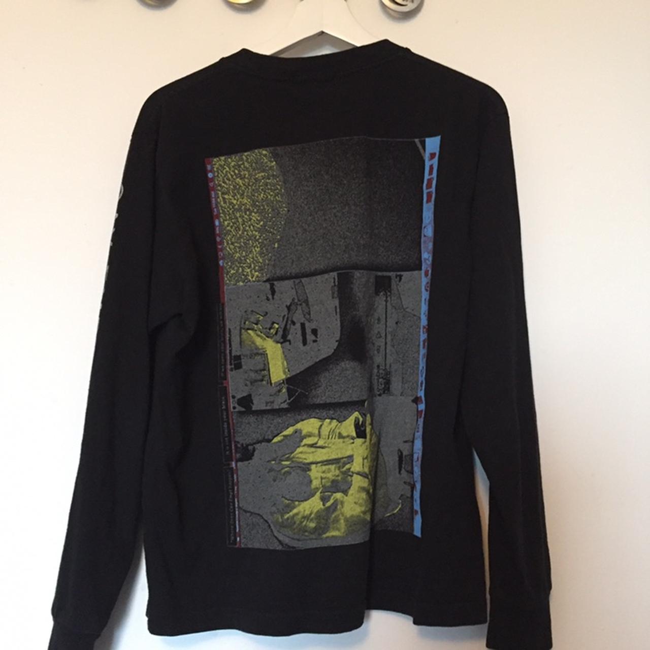 Cav empt x ssense black long sleeve Top Peng Depop