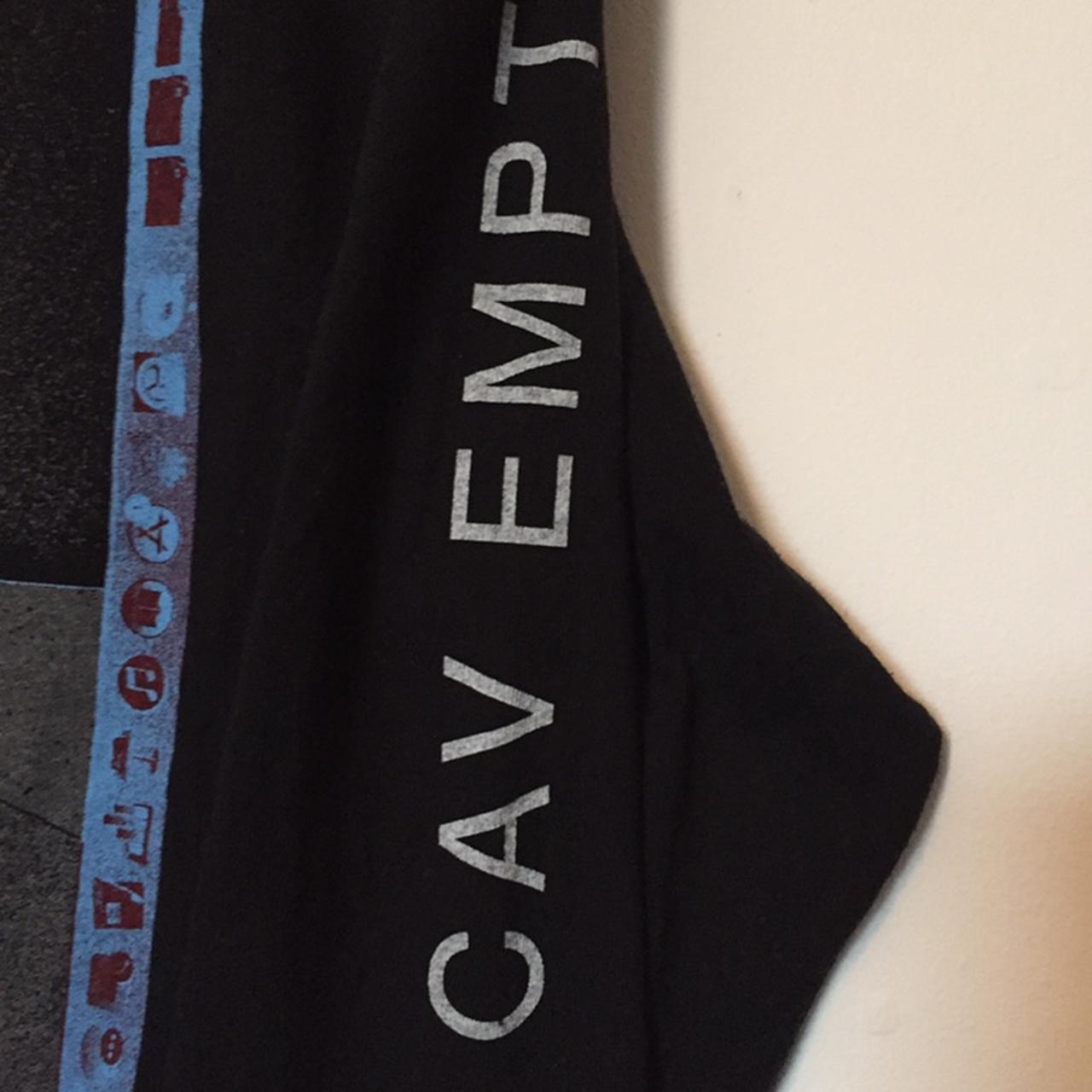 Cav empt x ssense black long sleeve Top Peng Depop