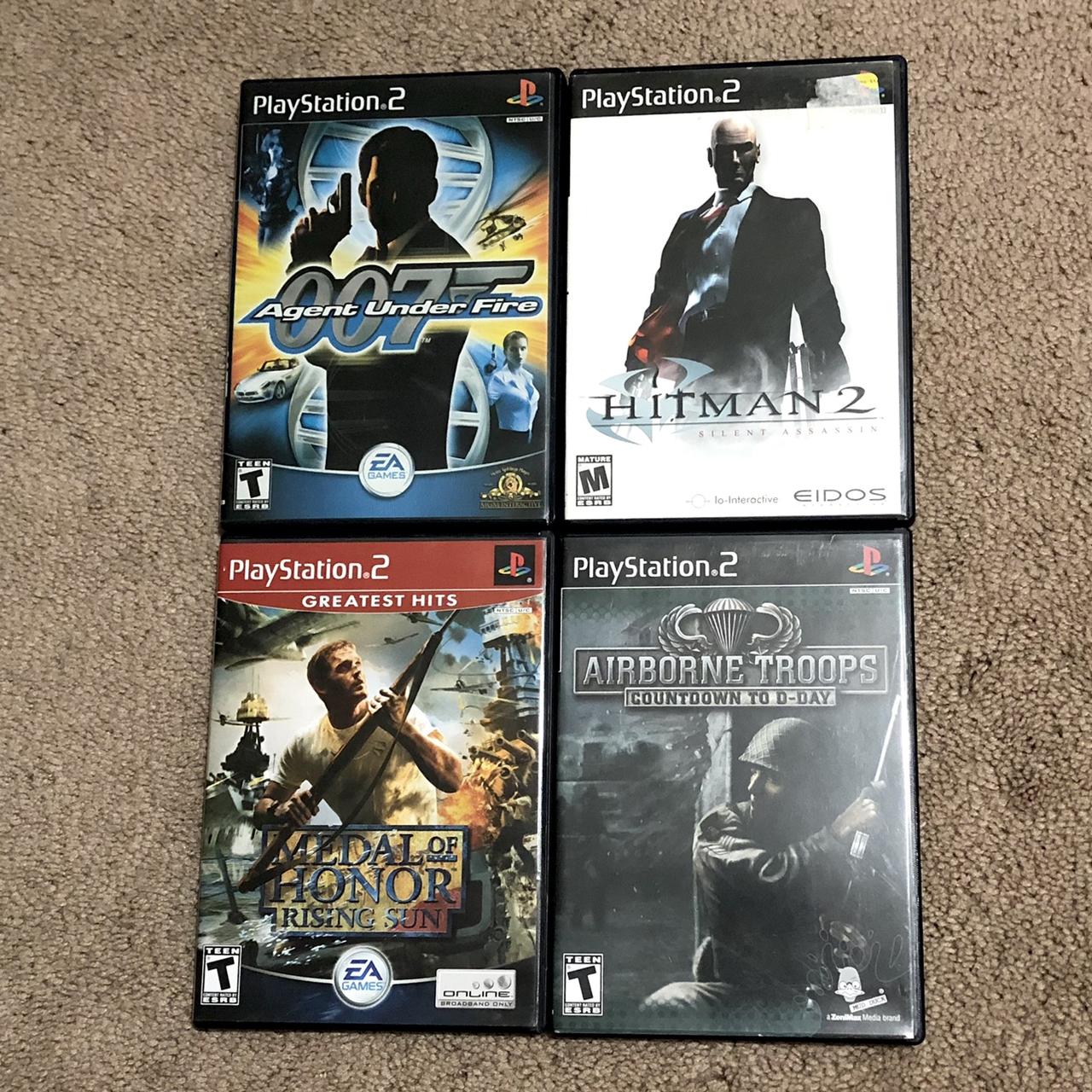 4 PS2 Games Four games for the Sony PlayStation 2,... - Depop