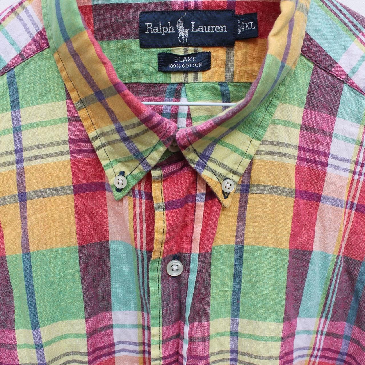 Ralph Lauren Blake Madras Check Summer Shirt Ralph... - Depop